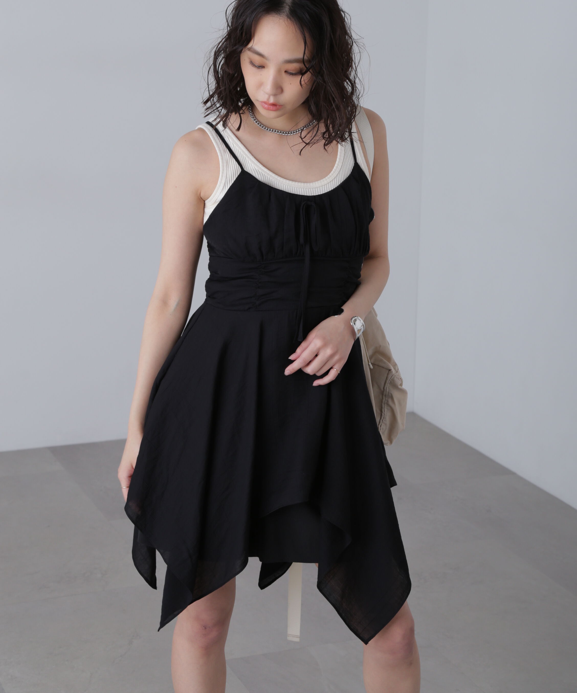  「イレヘムチュニックキャミワンピース」|ワンピース|