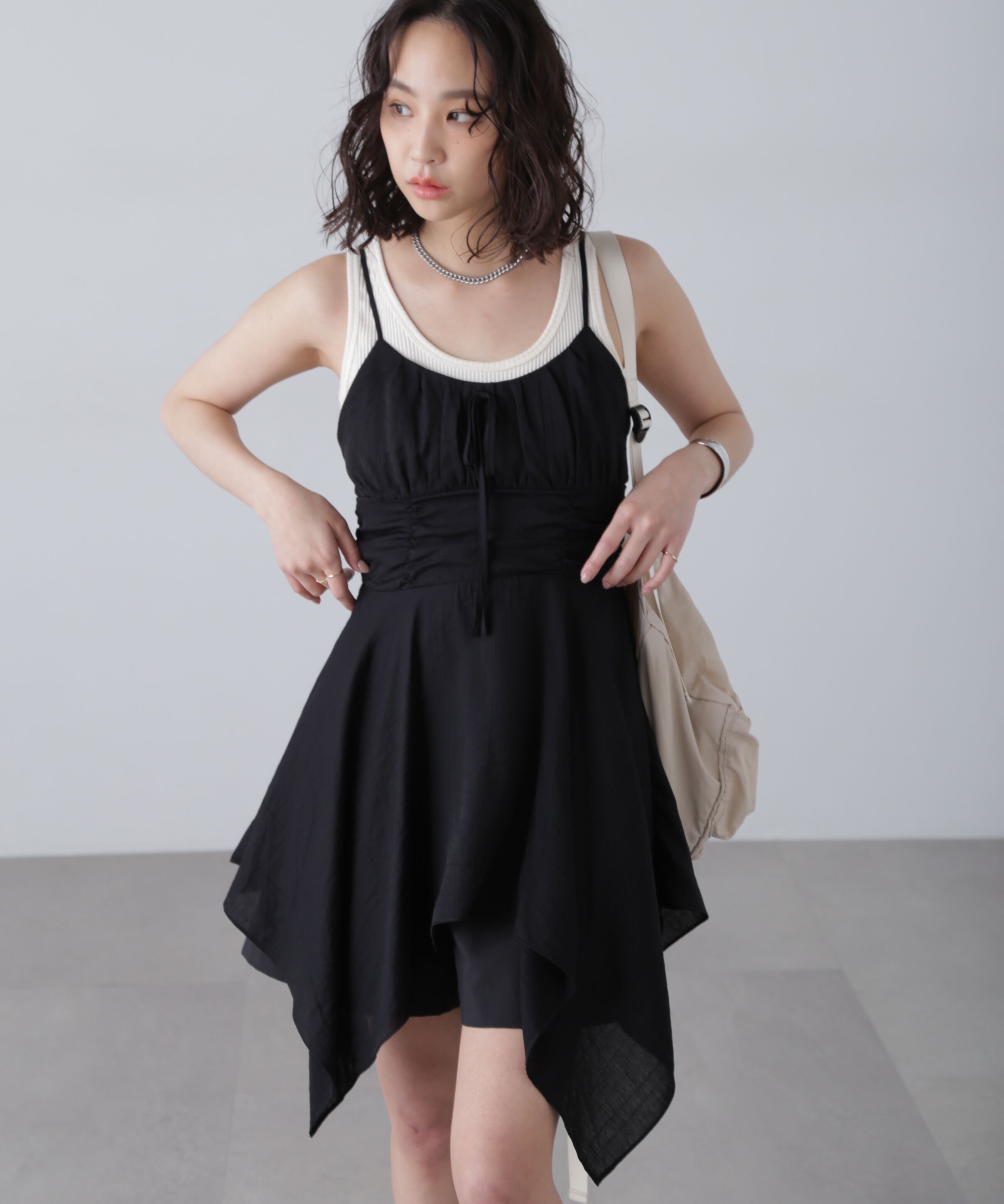  「イレヘムチュニックキャミワンピース」|ワンピース|