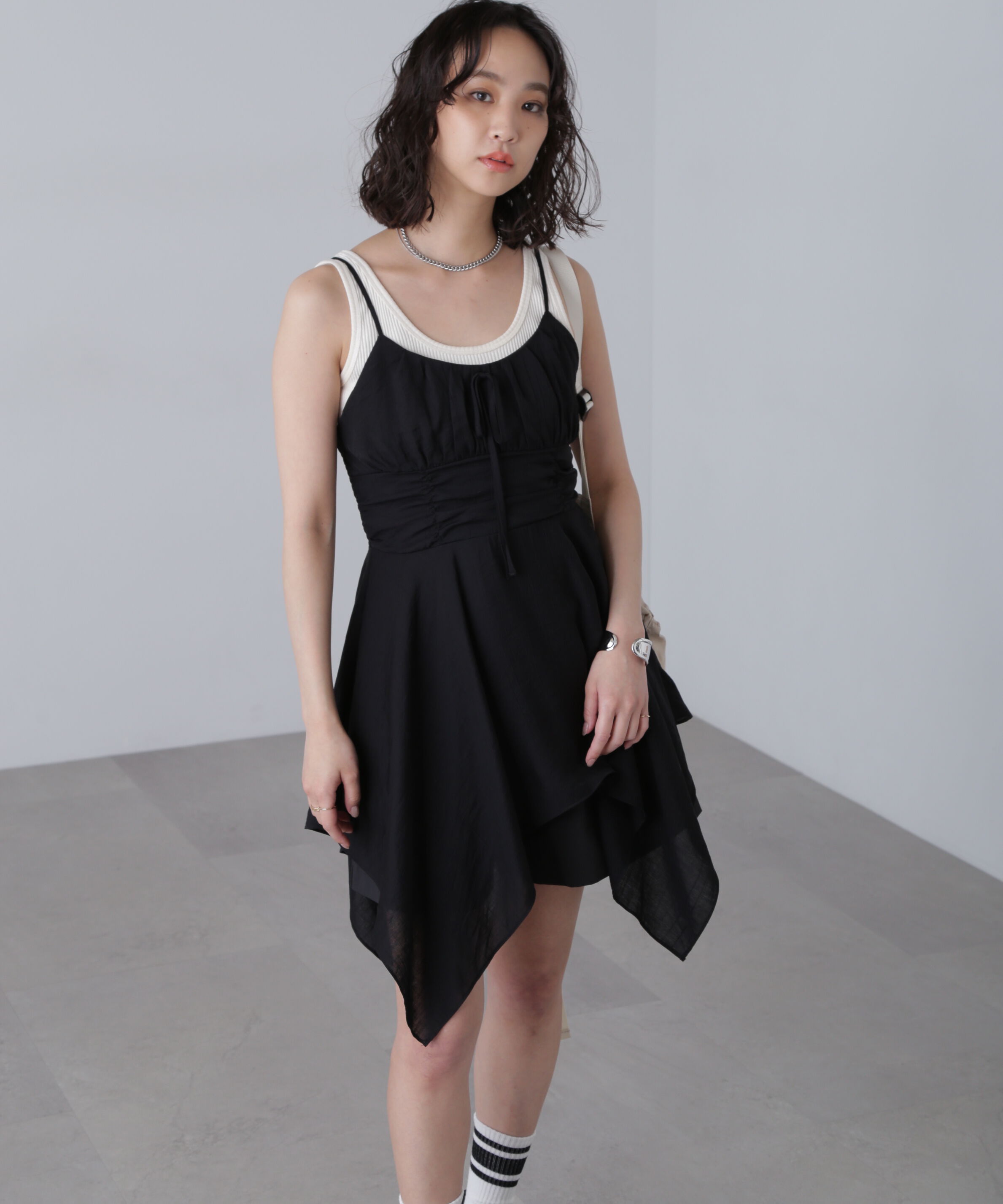  「イレヘムチュニックキャミワンピース」|ワンピース|