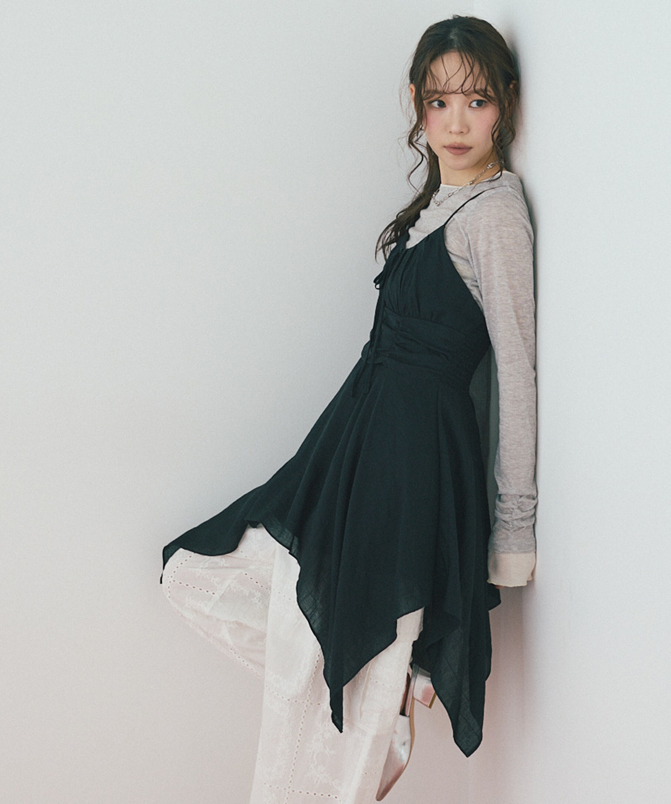  「イレヘムチュニックキャミワンピース」|ワンピース|