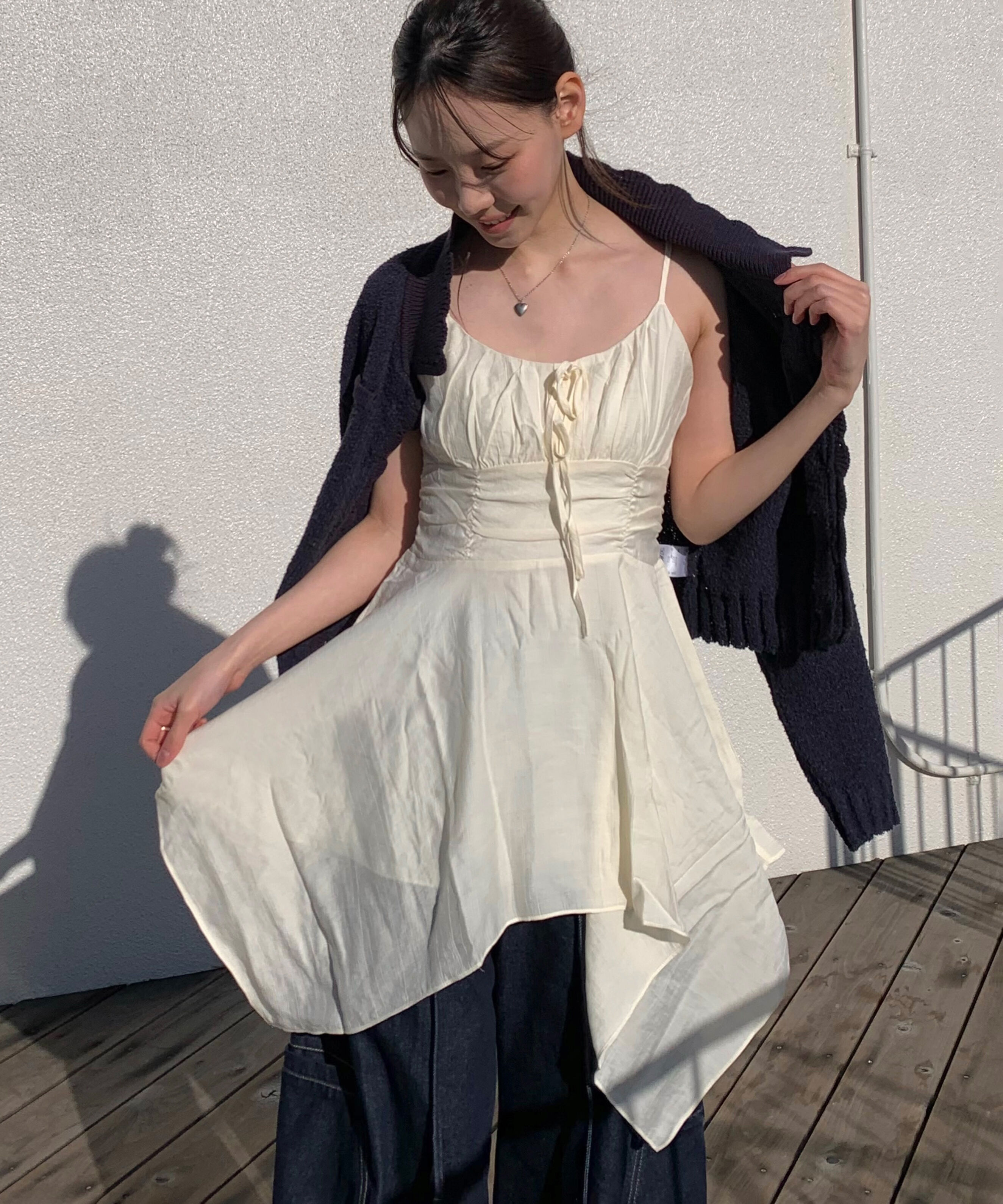  「イレヘムチュニックキャミワンピース」|ワンピース|オフ