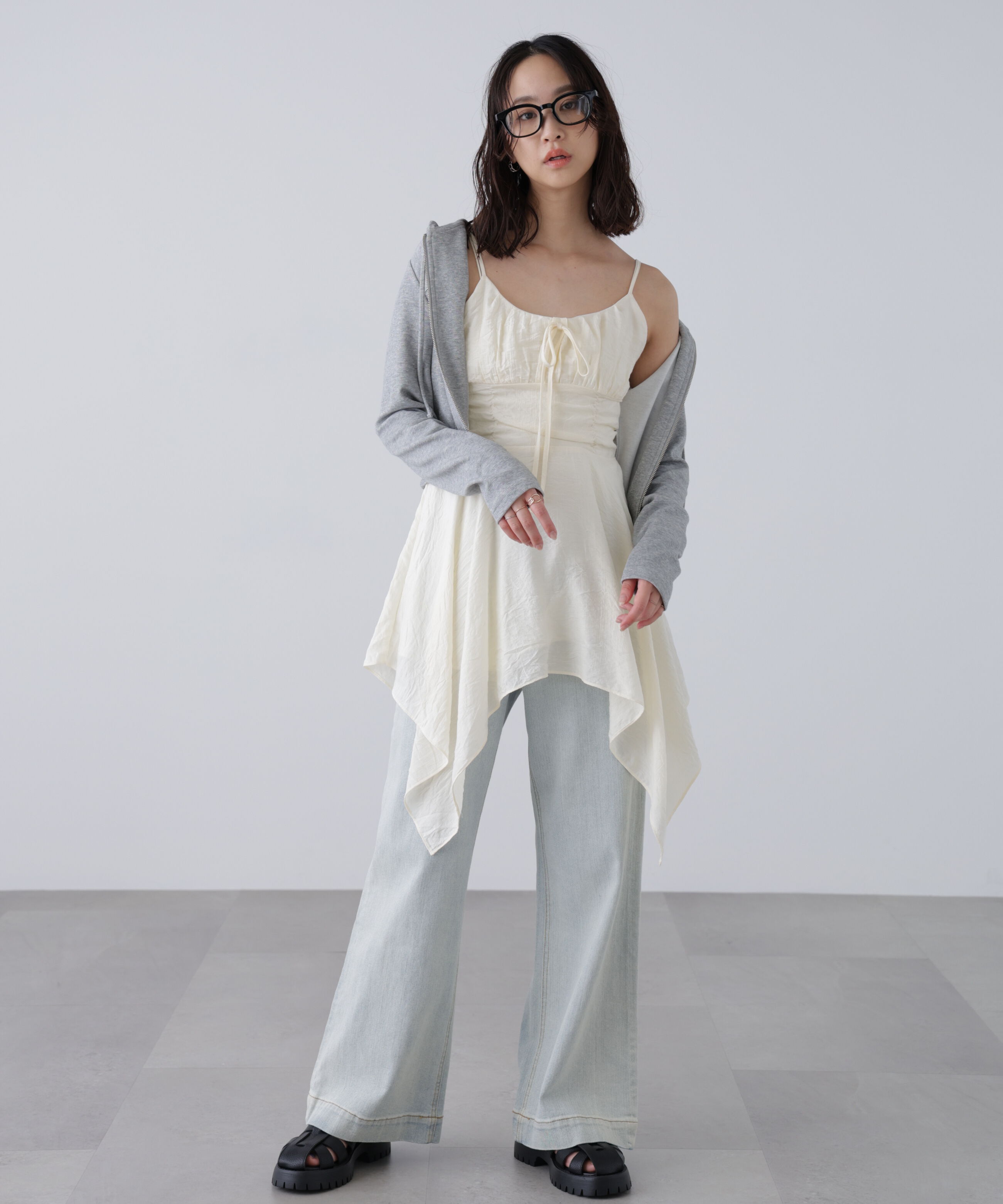  「イレヘムチュニックキャミワンピース」|ワンピース|