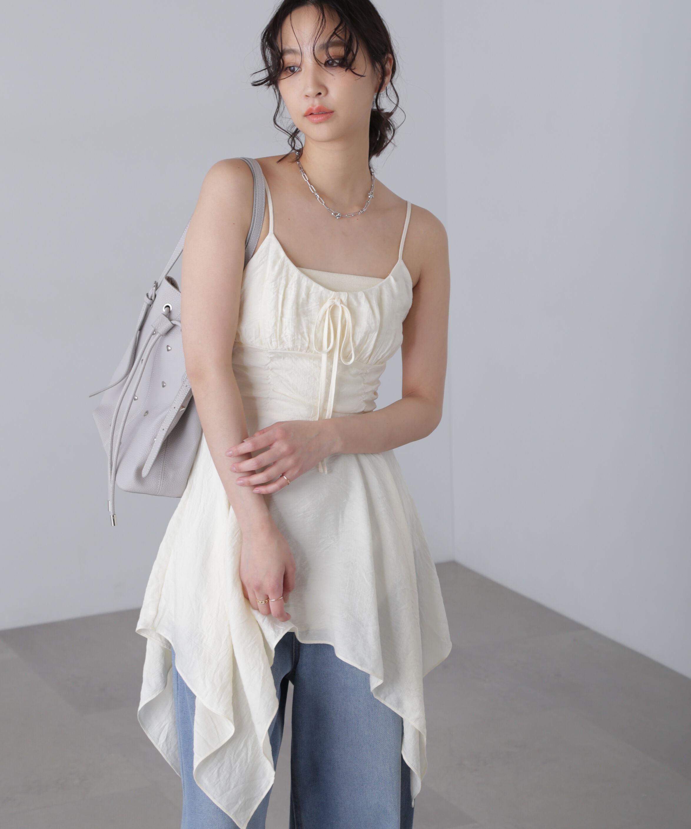  「イレヘムチュニックキャミワンピース」|ワンピース|