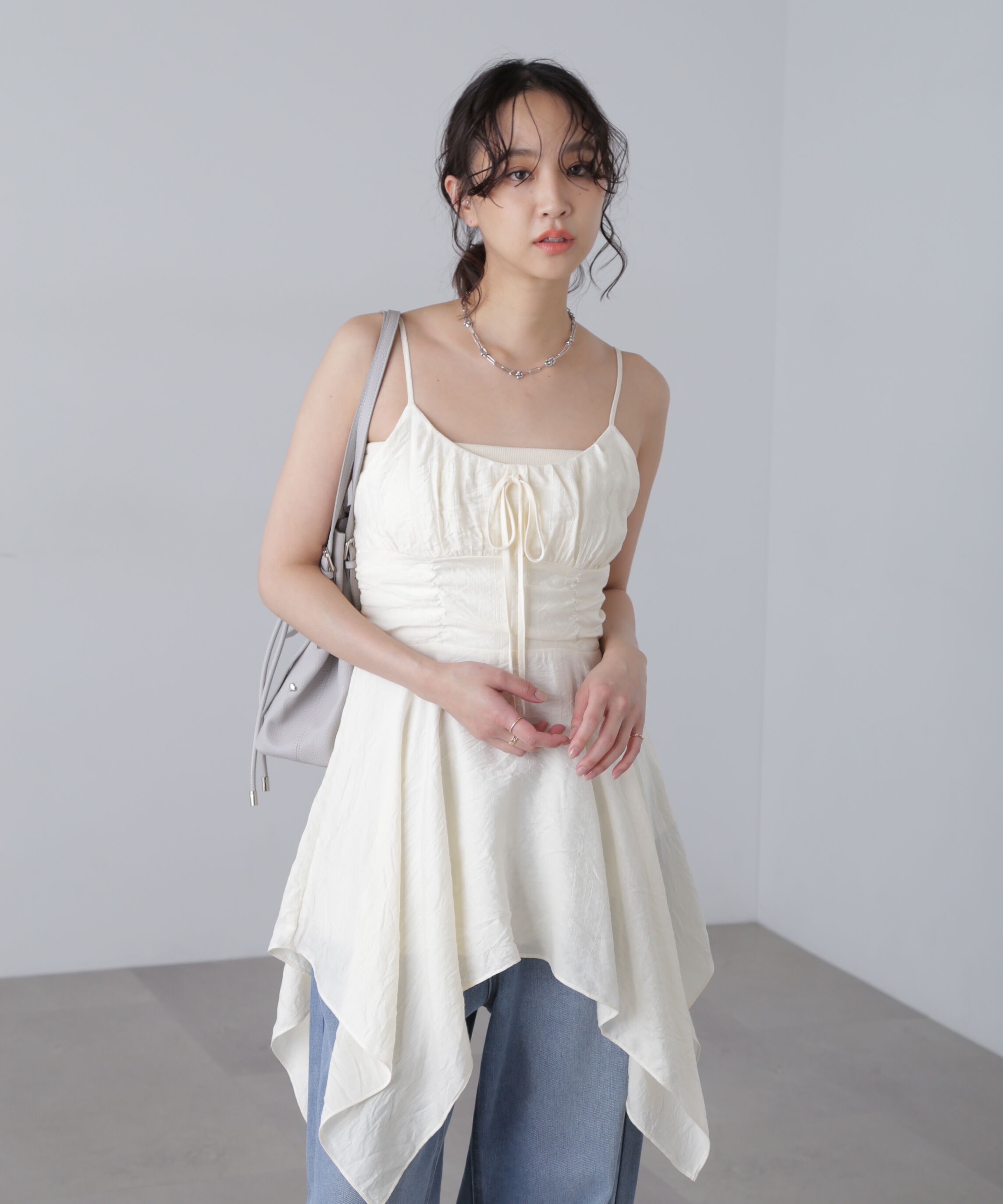  「イレヘムチュニックキャミワンピース」|ワンピース|