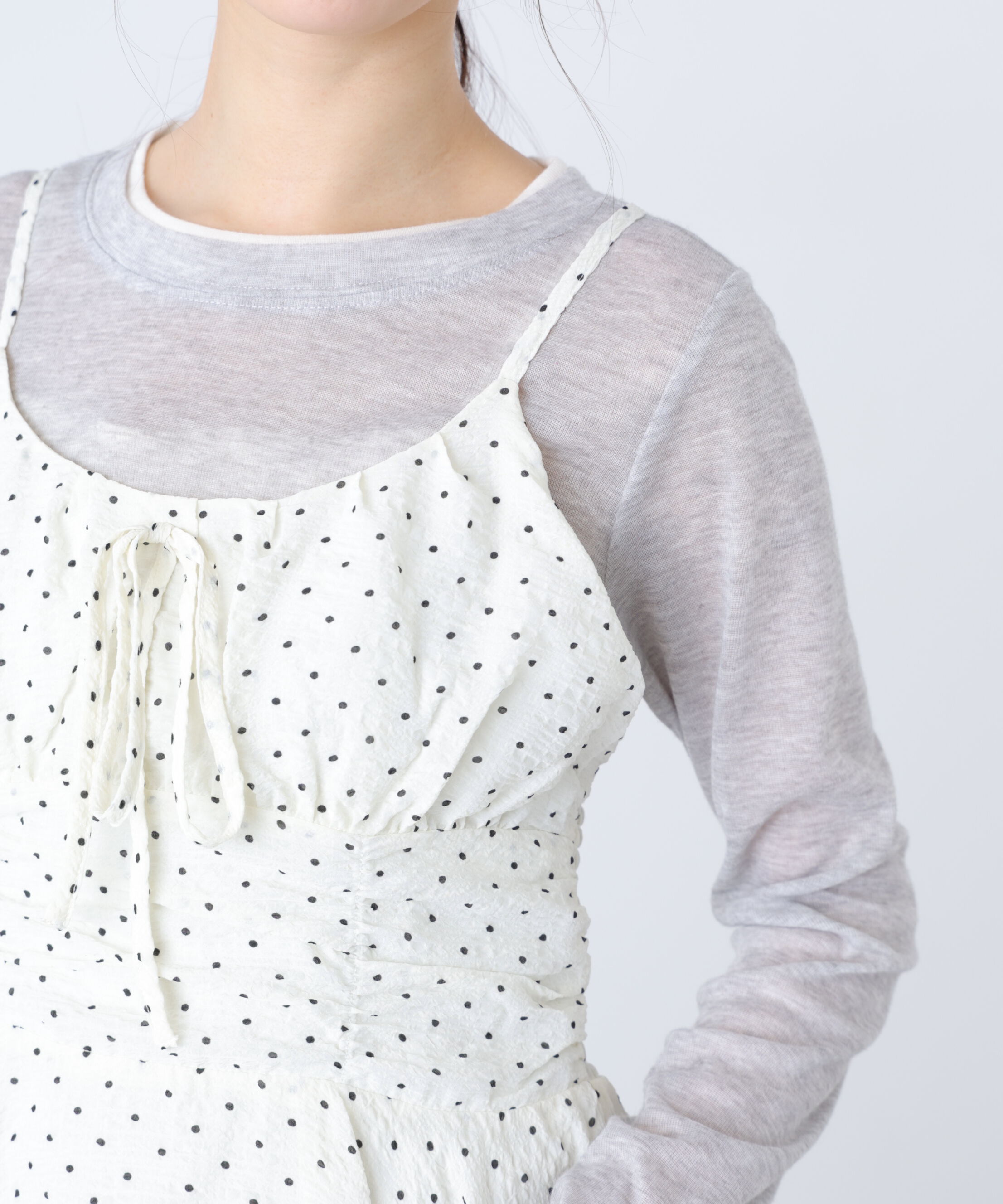  「イレヘムチュニックキャミワンピース」|ワンピース|