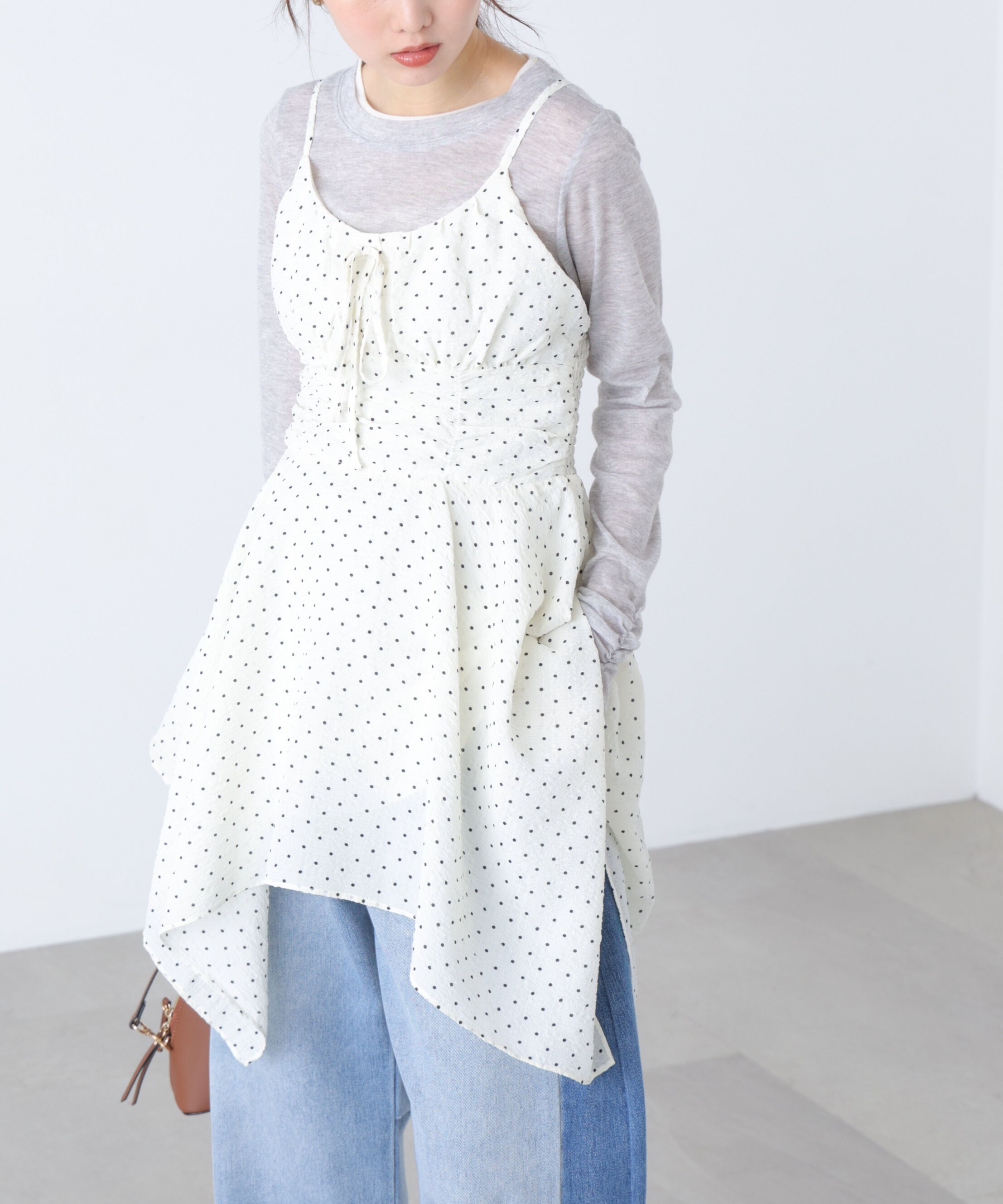  「イレヘムチュニックキャミワンピース」|ワンピース|