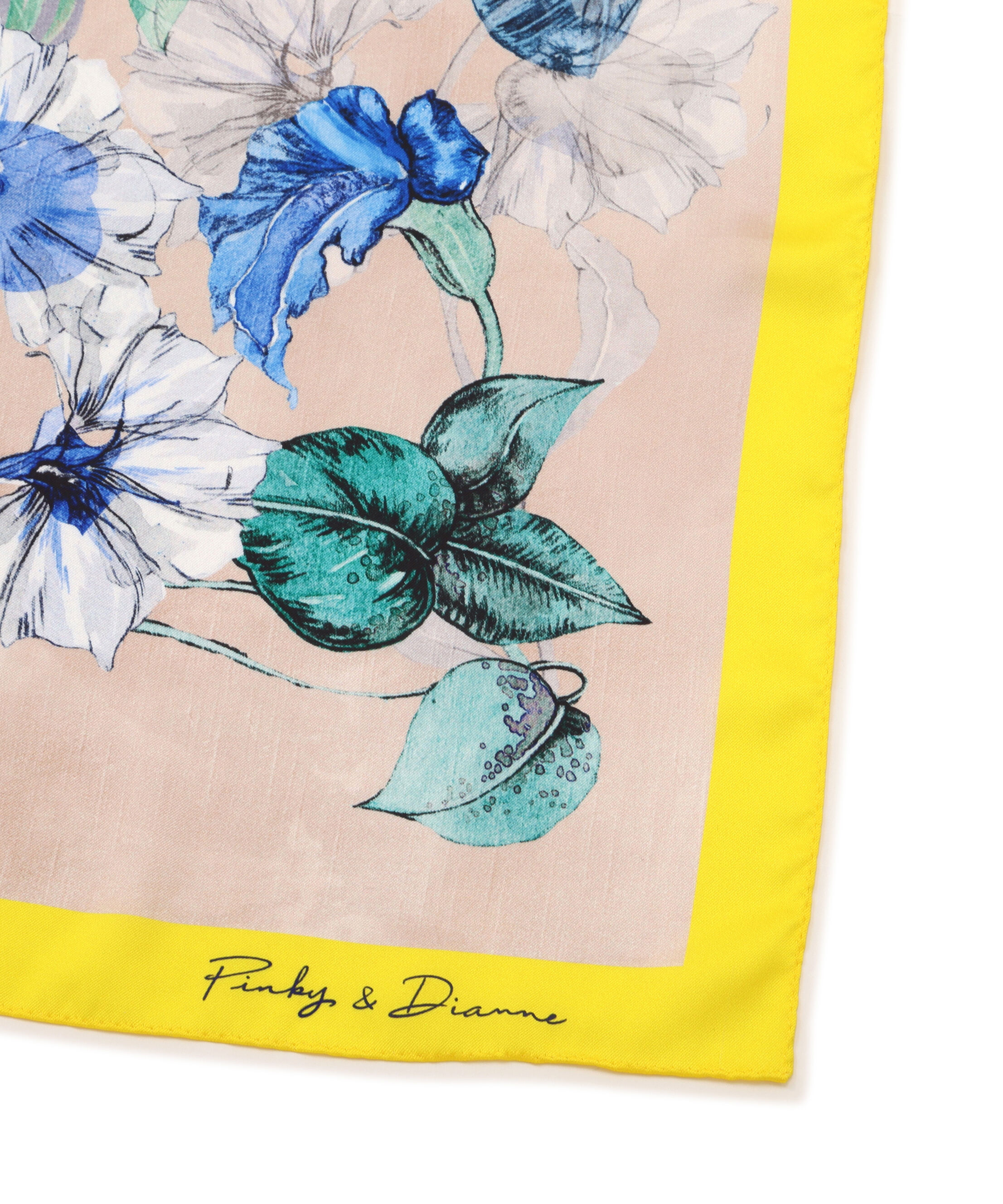  「ボタニカルアートプリントスカーフ」|バンダナ・スカーフ|