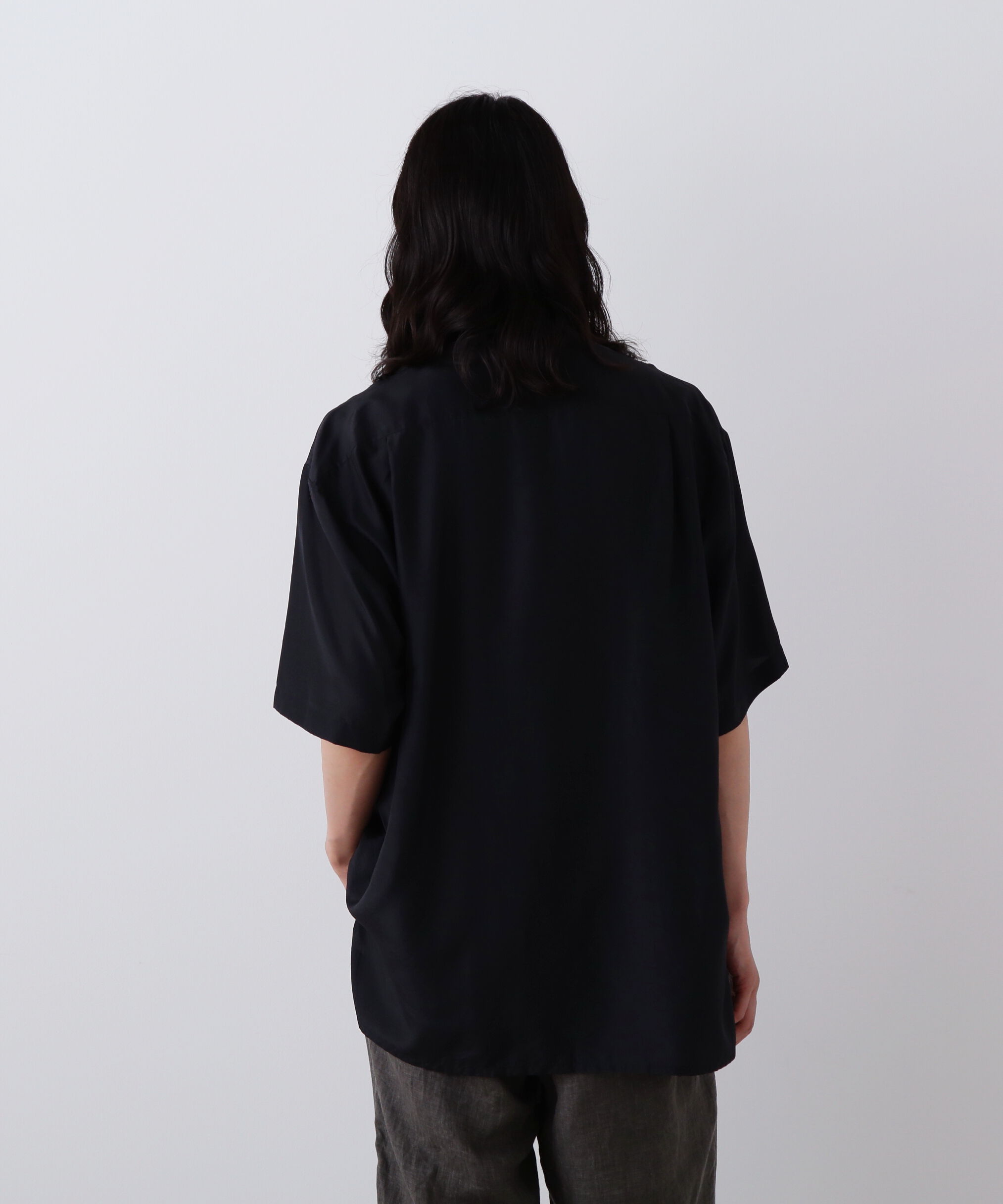 YLEVE 「YLEVE / SILK HABUTAE SHIRT」|シャツ・ブラウス|