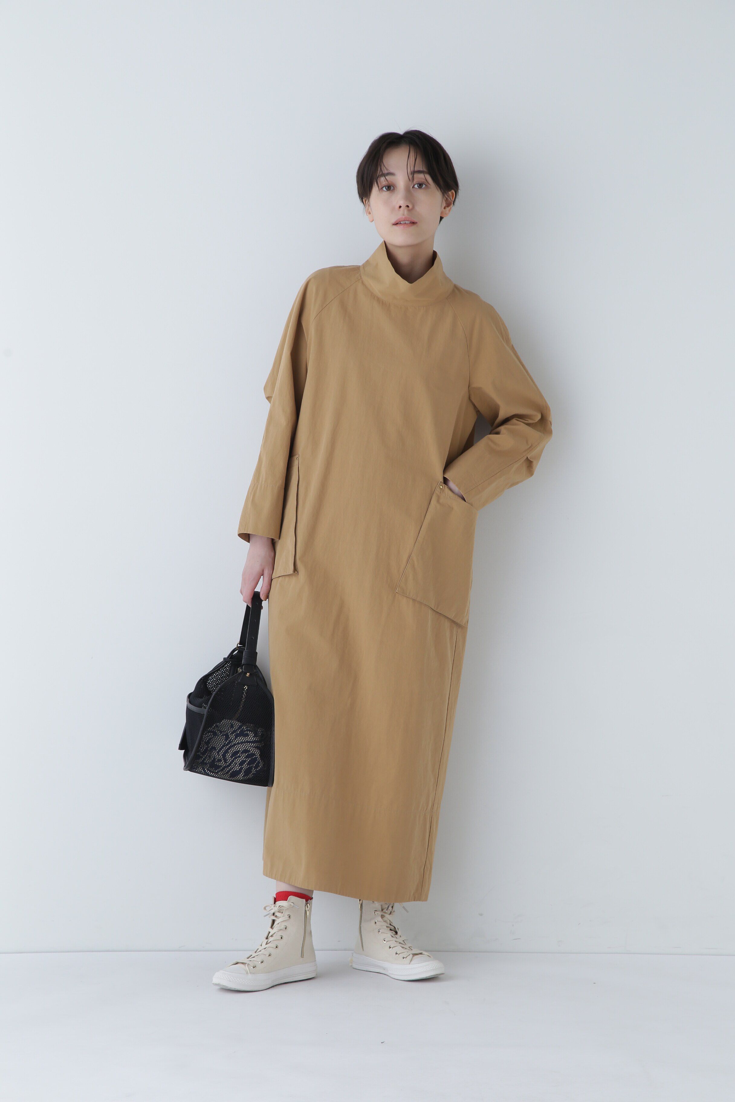  「◆ハイネックロングワンピース」|ワンピース|