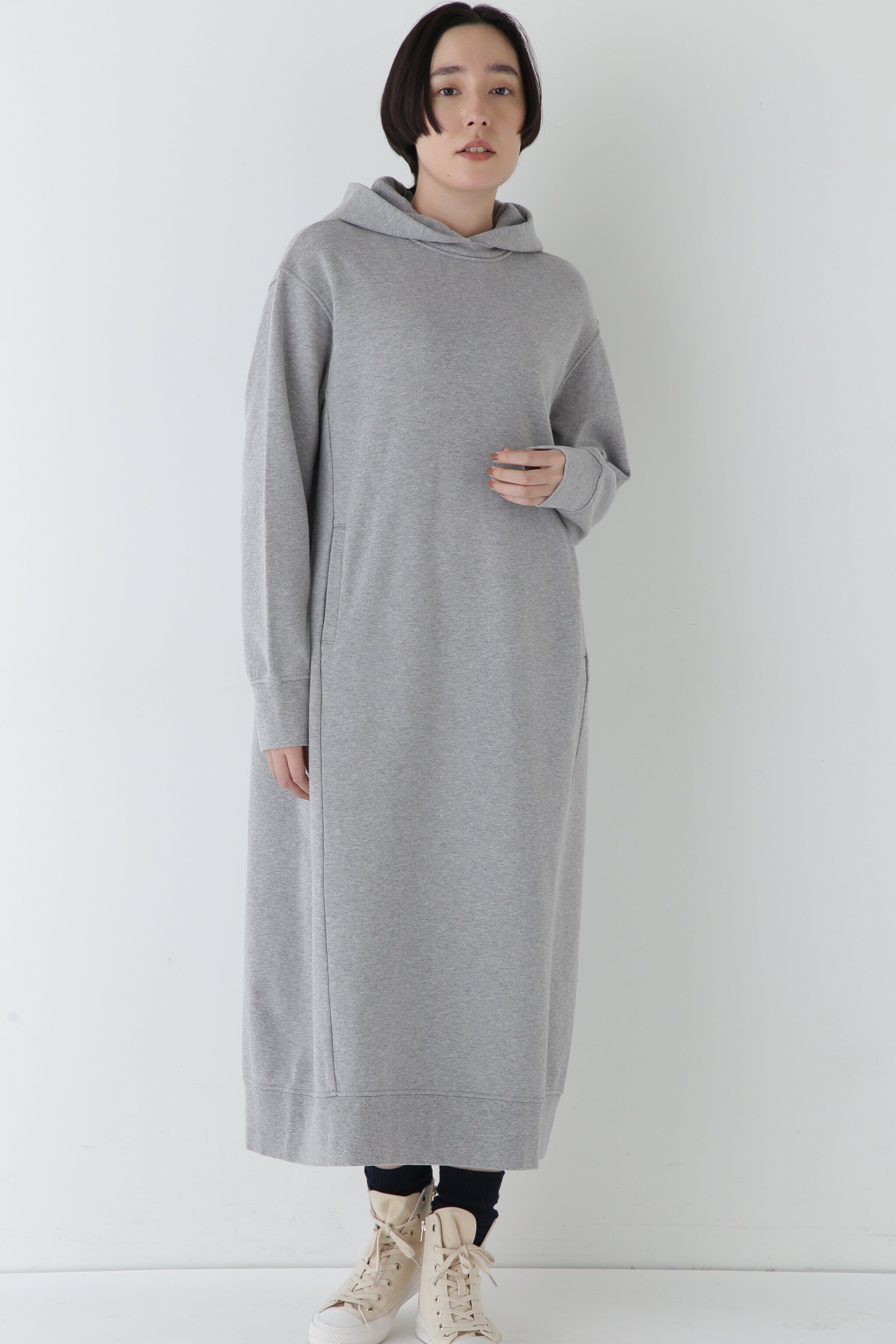  「◆スウェットフーディーワンピース」|ワンピース|