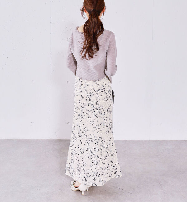 archives「ハニカムフリルニットカーディガン&times;花柄マーメイドキャミｏｐＳＥＴ」|ワンピース|