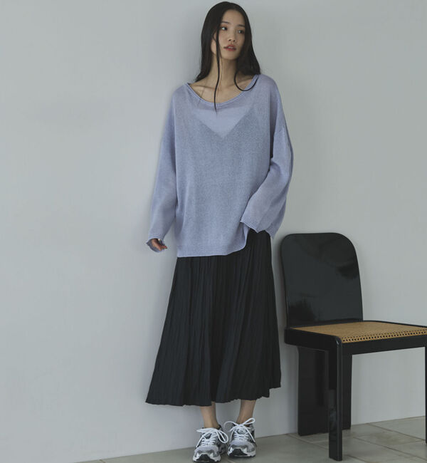 Doux archives「割繊ワッシャーキャミワンピ―ス」|ワンピース|