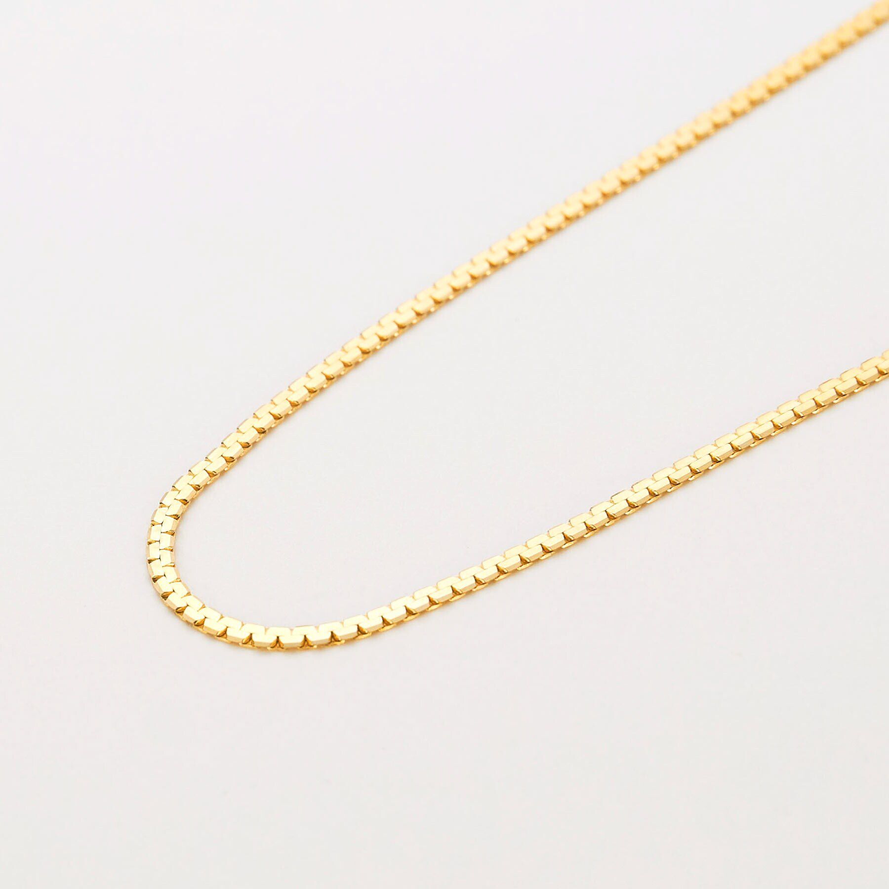 COCOSHNIK「K10スーパーベネフラット ネックレス」|ネックレス|