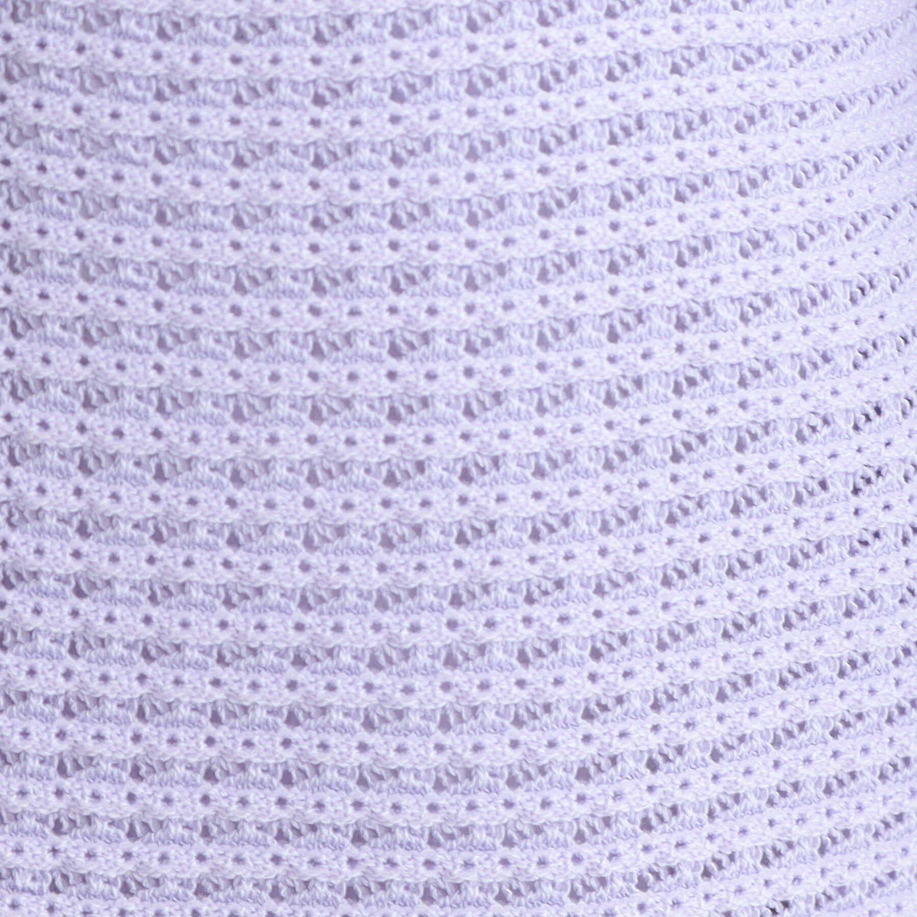 SHOO･LA･RUE「【S-LL】大人フェミニンな着こなしに 透かし編みニットカーディガン」|カーディガン|