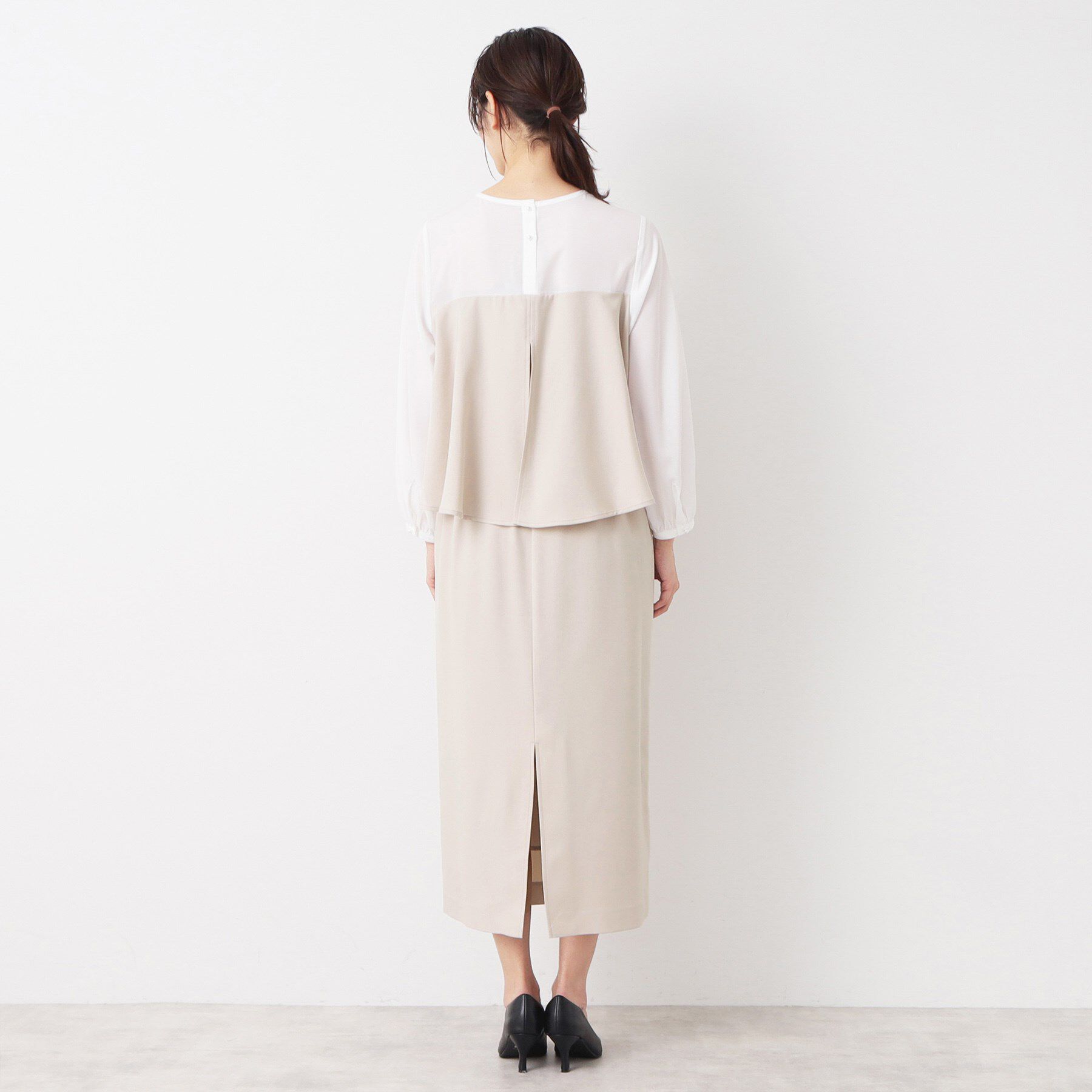 Dessin「【入卒/セレモニー/洗える】セットアップ風ワンピース」|ワンピース|