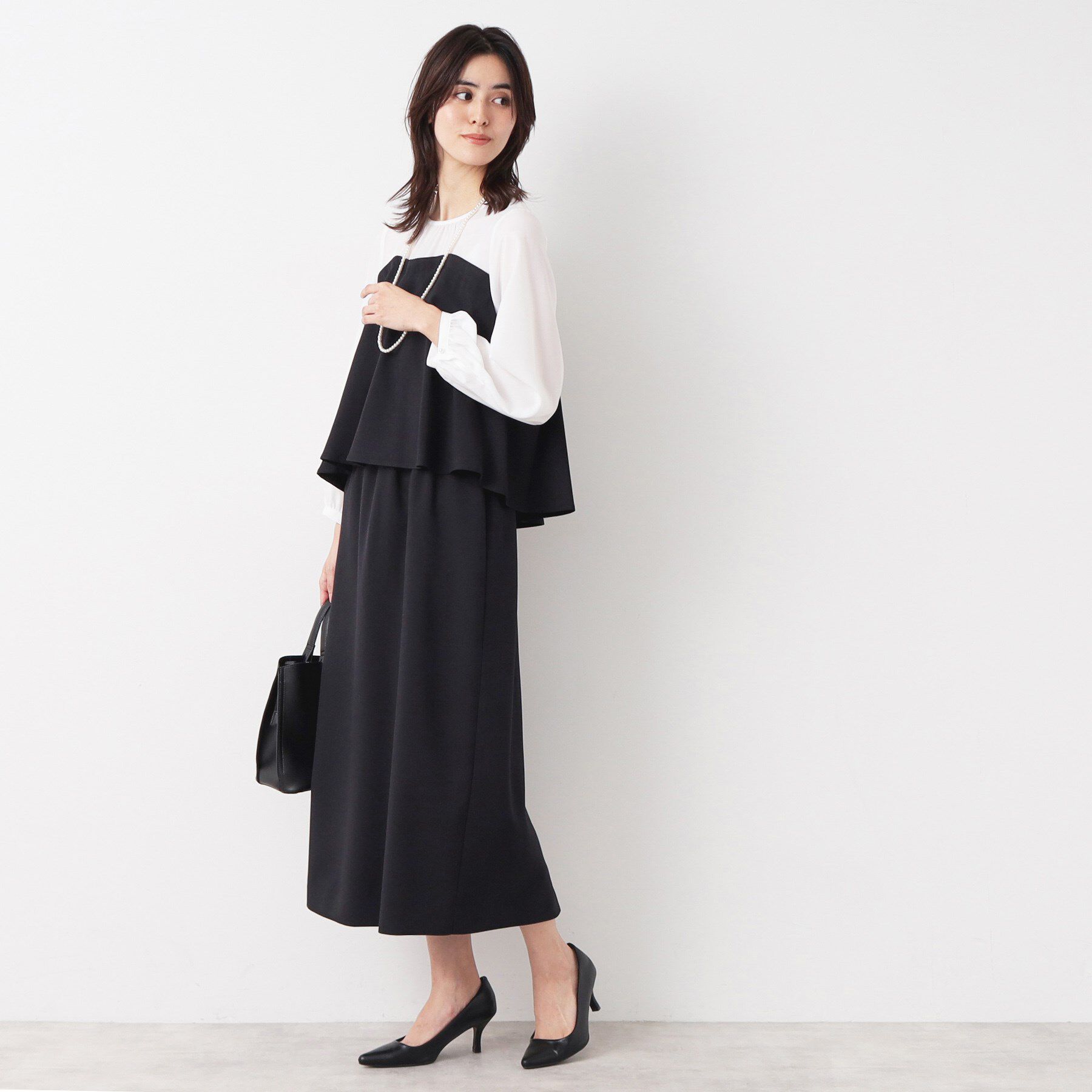 Dessin「【入卒/セレモニー/洗える】セットアップ風ワンピース」|ワンピース|