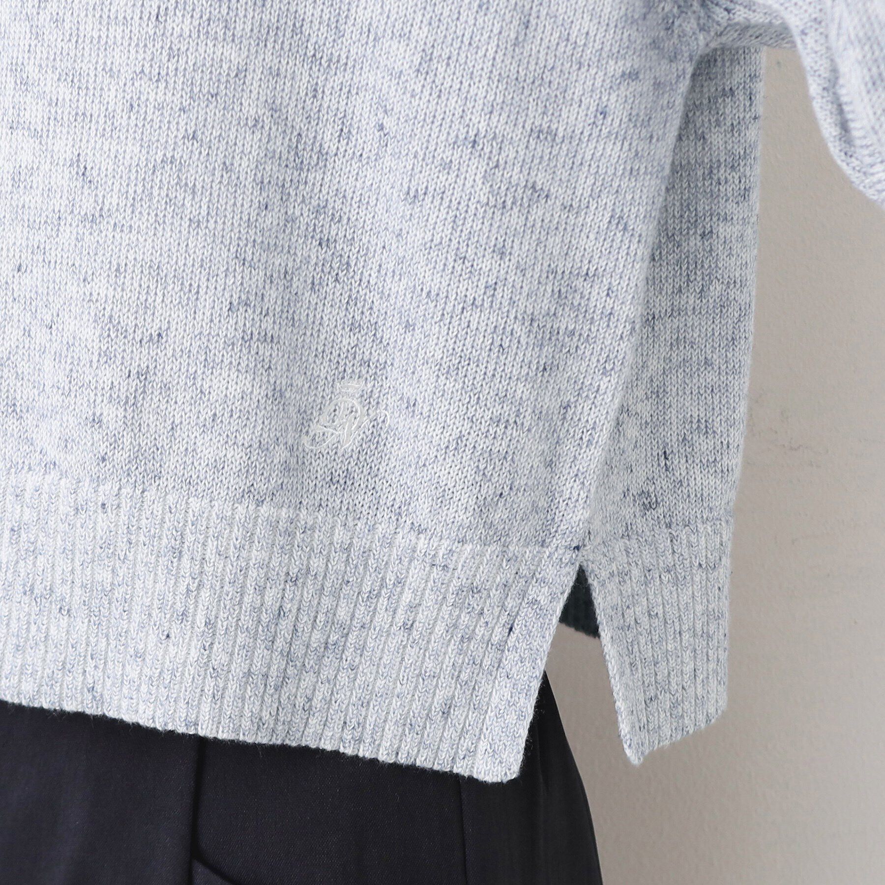 Dessin「【洗える】肩ボタンミックス糸ニット（S～L)」|ニット・セーター|