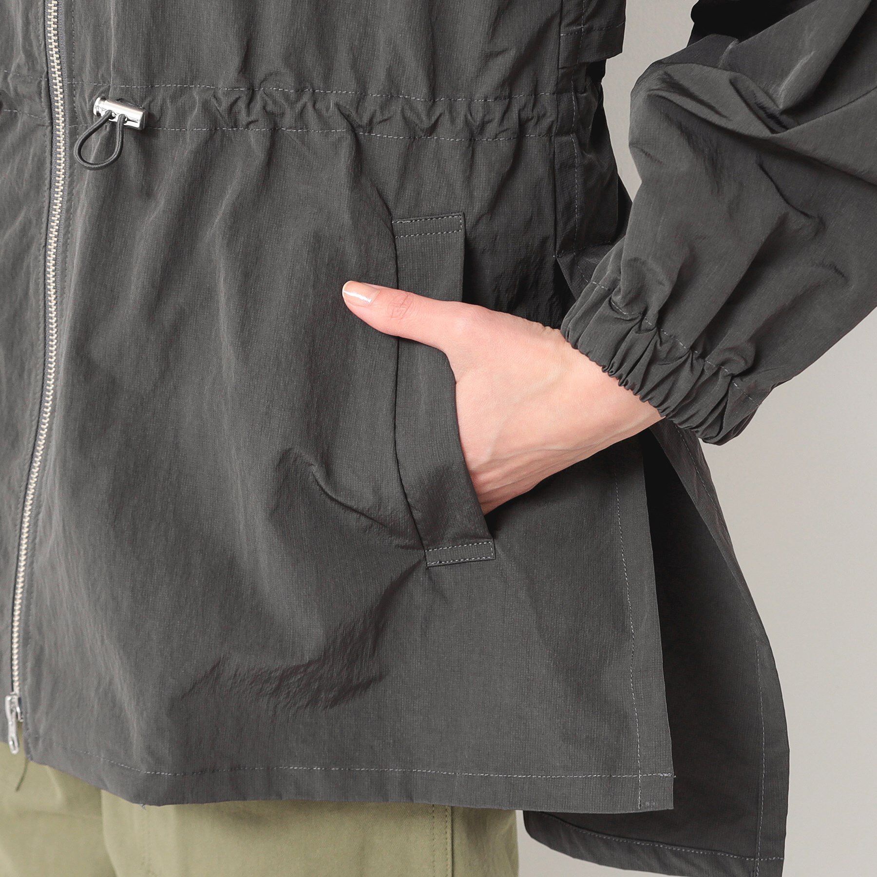 Dessin「ウエストドロストフーデットブルゾン（S～L）」|ブルゾン・スタジャン|