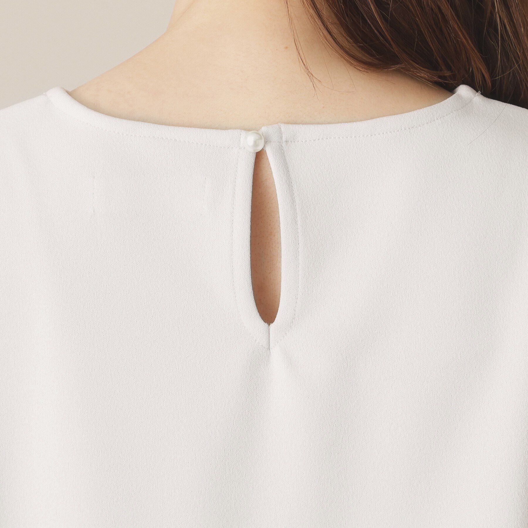 ITS&rsquo;DEMO「【通勤／手洗い可】カットジョーゼットブラウス」|シャツ・ブラウス|