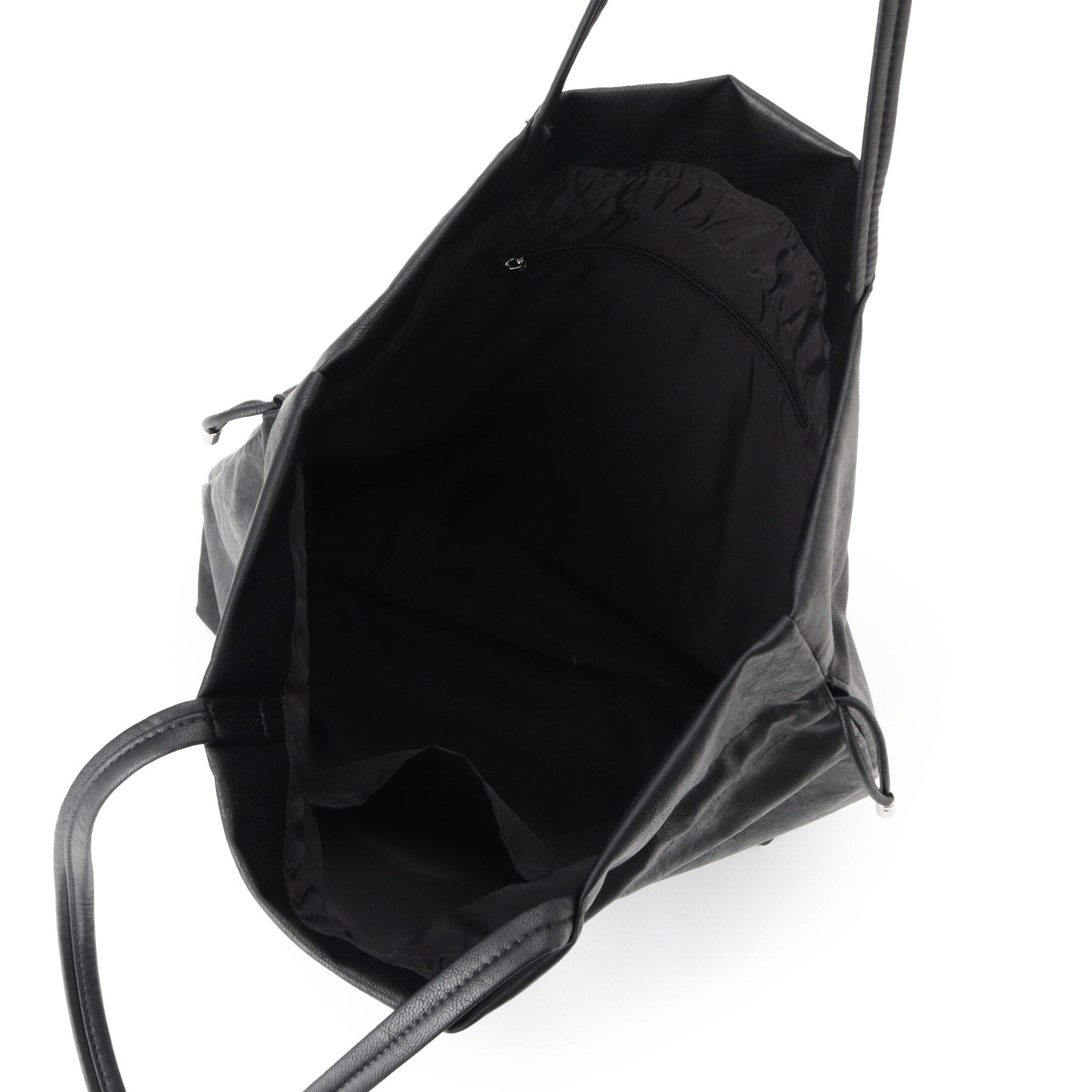 ITS&rsquo;DEMO「【A4対応】合皮巾着トート」|トートバッグ|