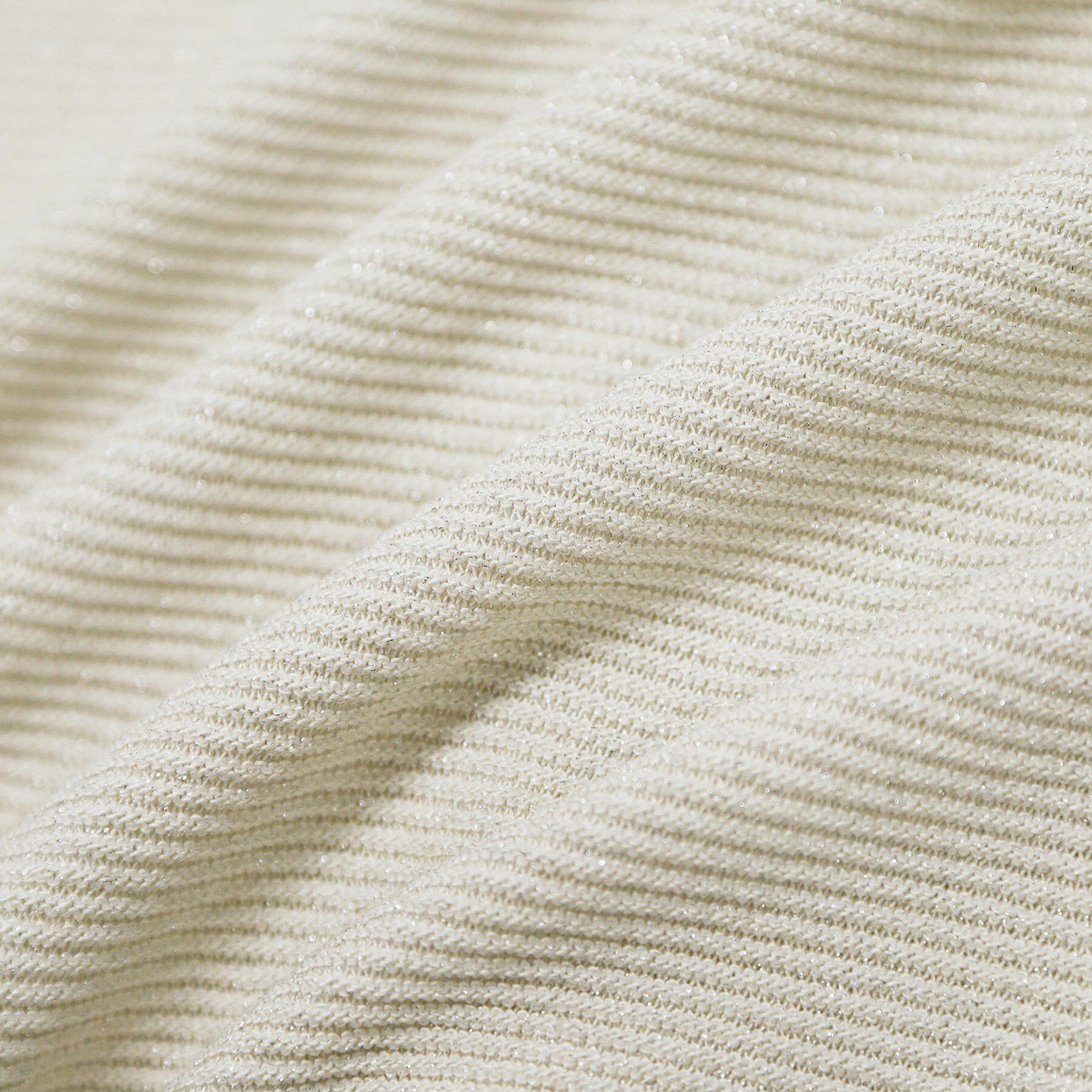 ITS&rsquo;DEMO「【さらりタッチ／ラメ／洗濯機OK】ラメガーターフレンチニット」|ニット・セーター|