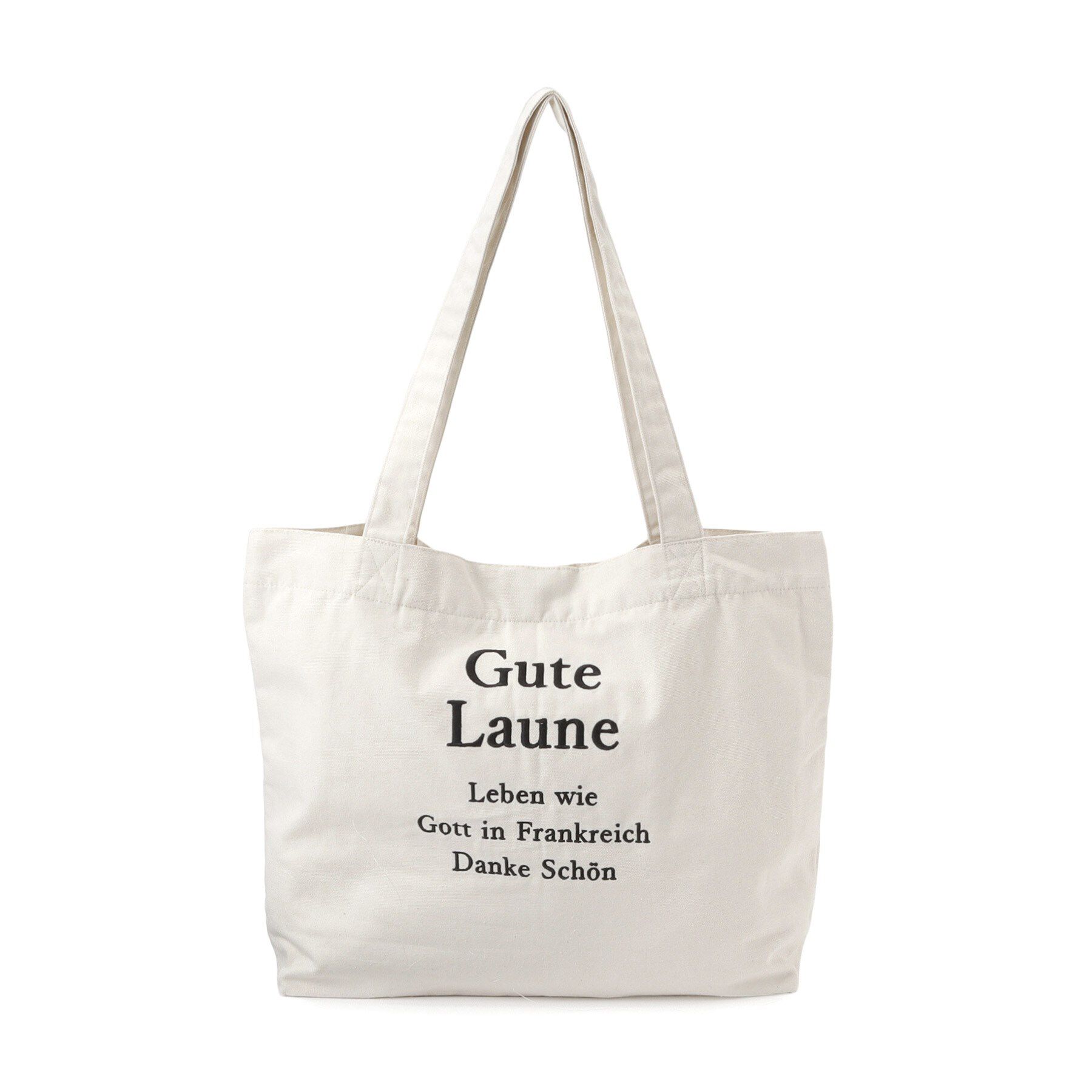 ITS&rsquo;DEMO「【A4対応】ロゴ刺繍ラージトート」|トートバッグ|