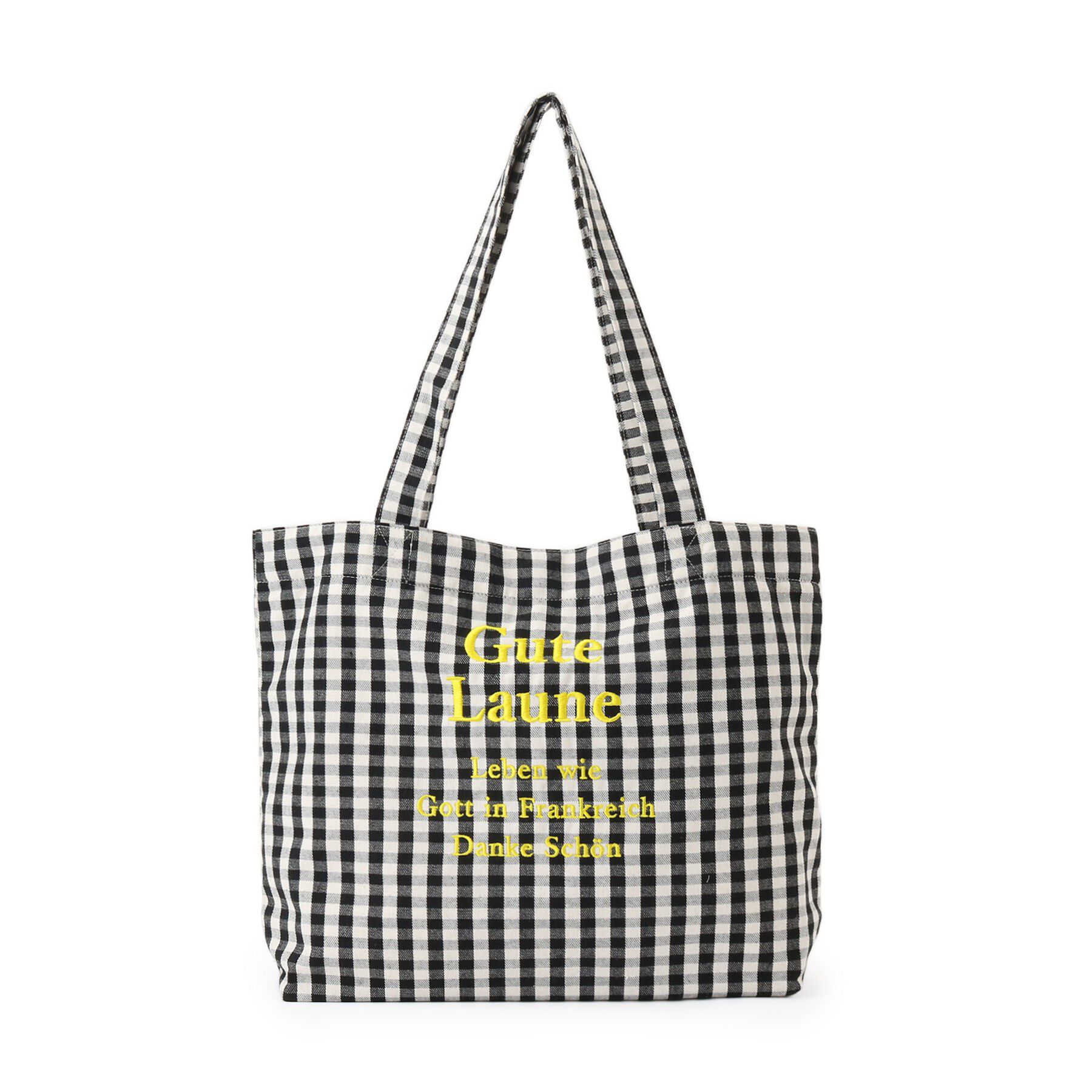 ITS&rsquo;DEMO「【A4対応】ロゴ刺繍ラージトート」|トートバッグ|