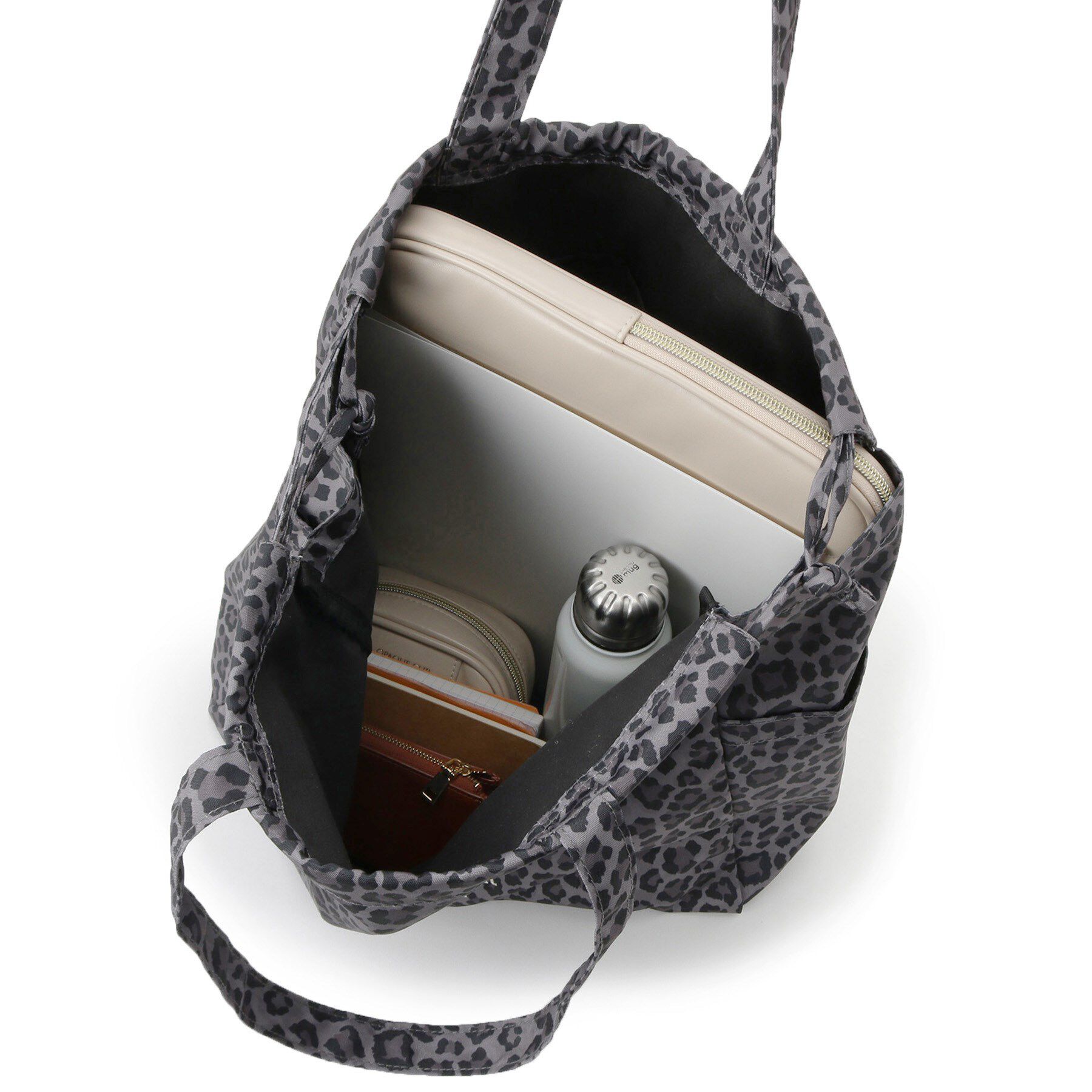 ITS&rsquo;DEMO「【A4対応】アニマルプリントトート」|トートバッグ|