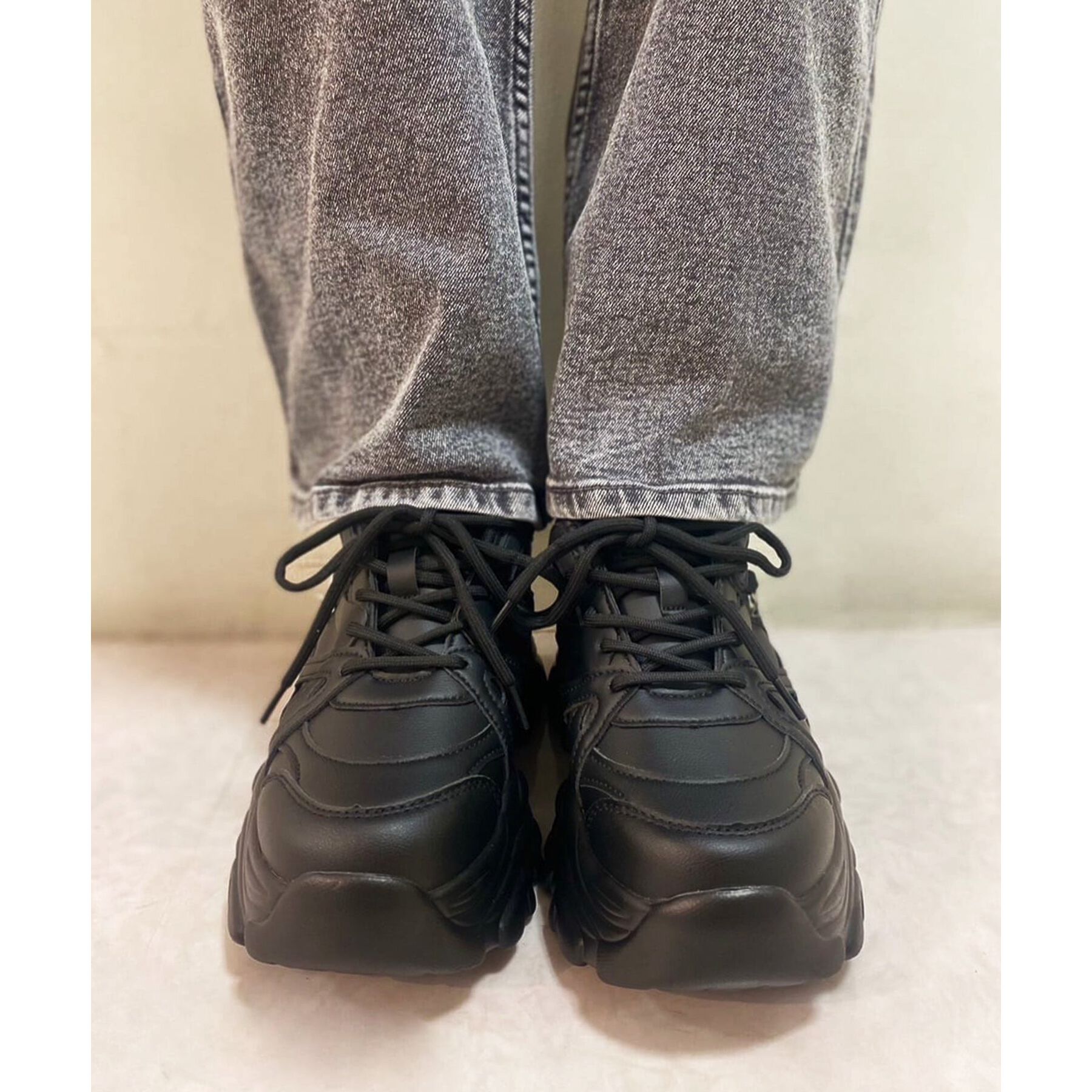 csT&P「【2WAYチェーン付き】軽量ボリュームソール厚底スニーカー」|スニーカー|