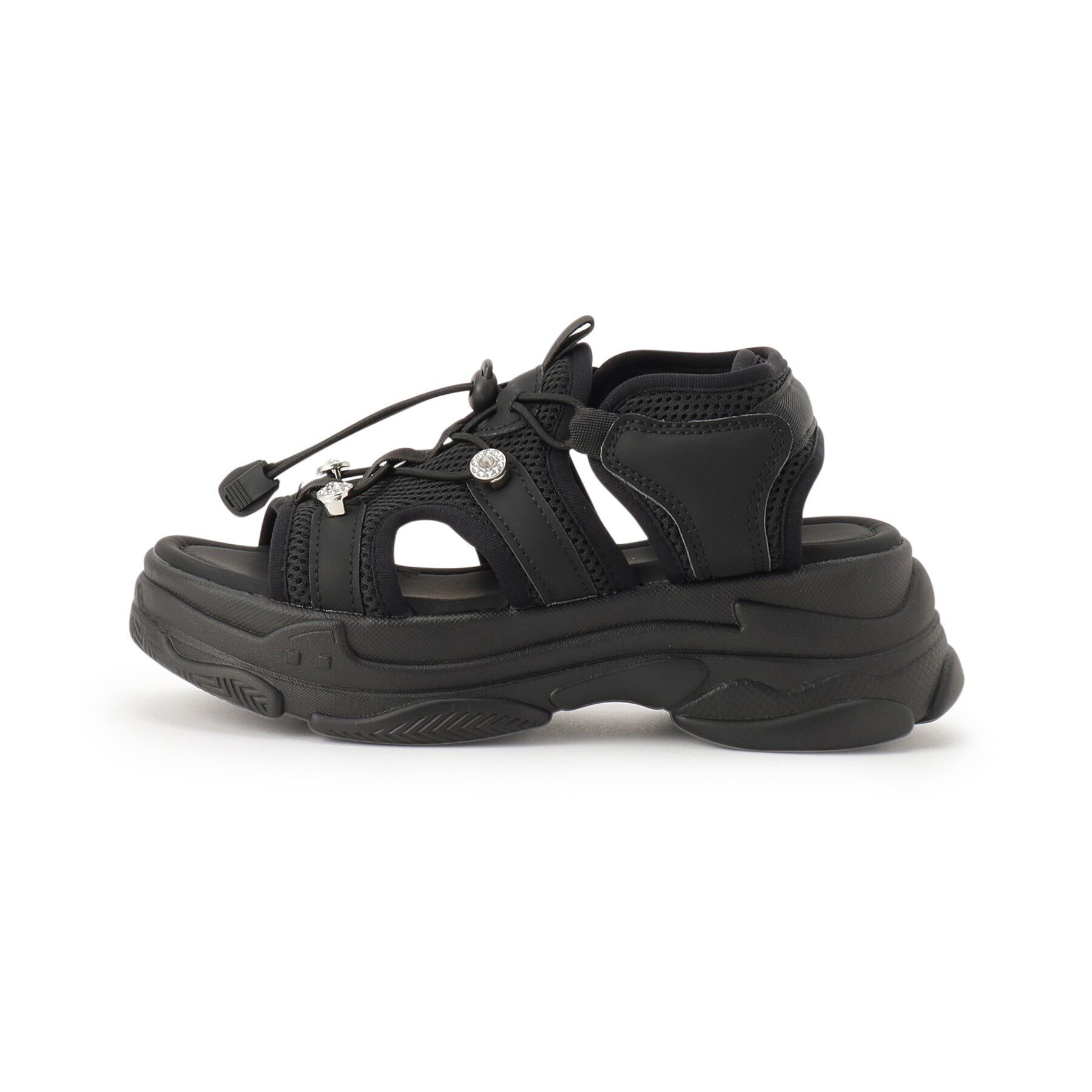 csT&P「軽量 厚底ビジュースポサン」|サンダル|