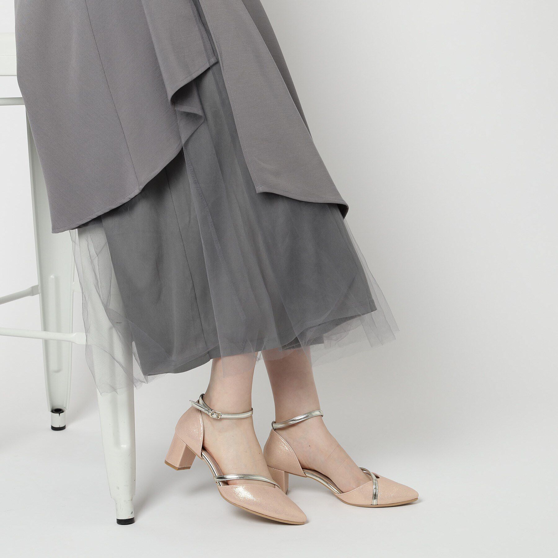 ESPERANZA「セパレートラインパンプス」|パンプス|