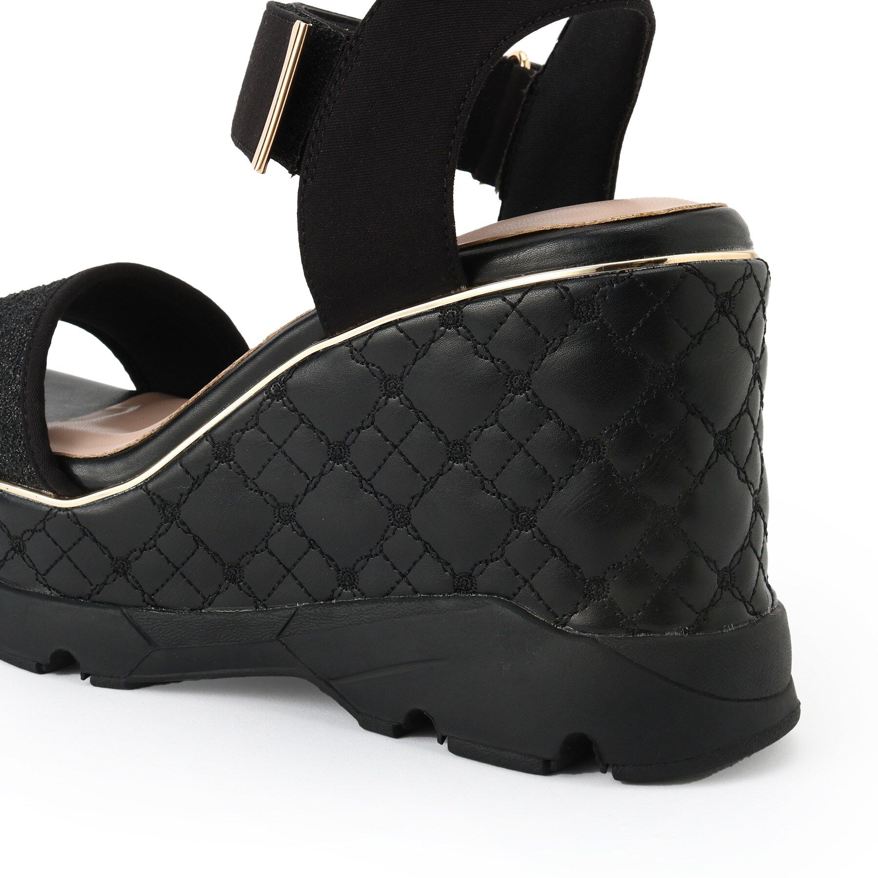 ESPERANZA「キルティングウェッジソールスポサン」|サンダル|