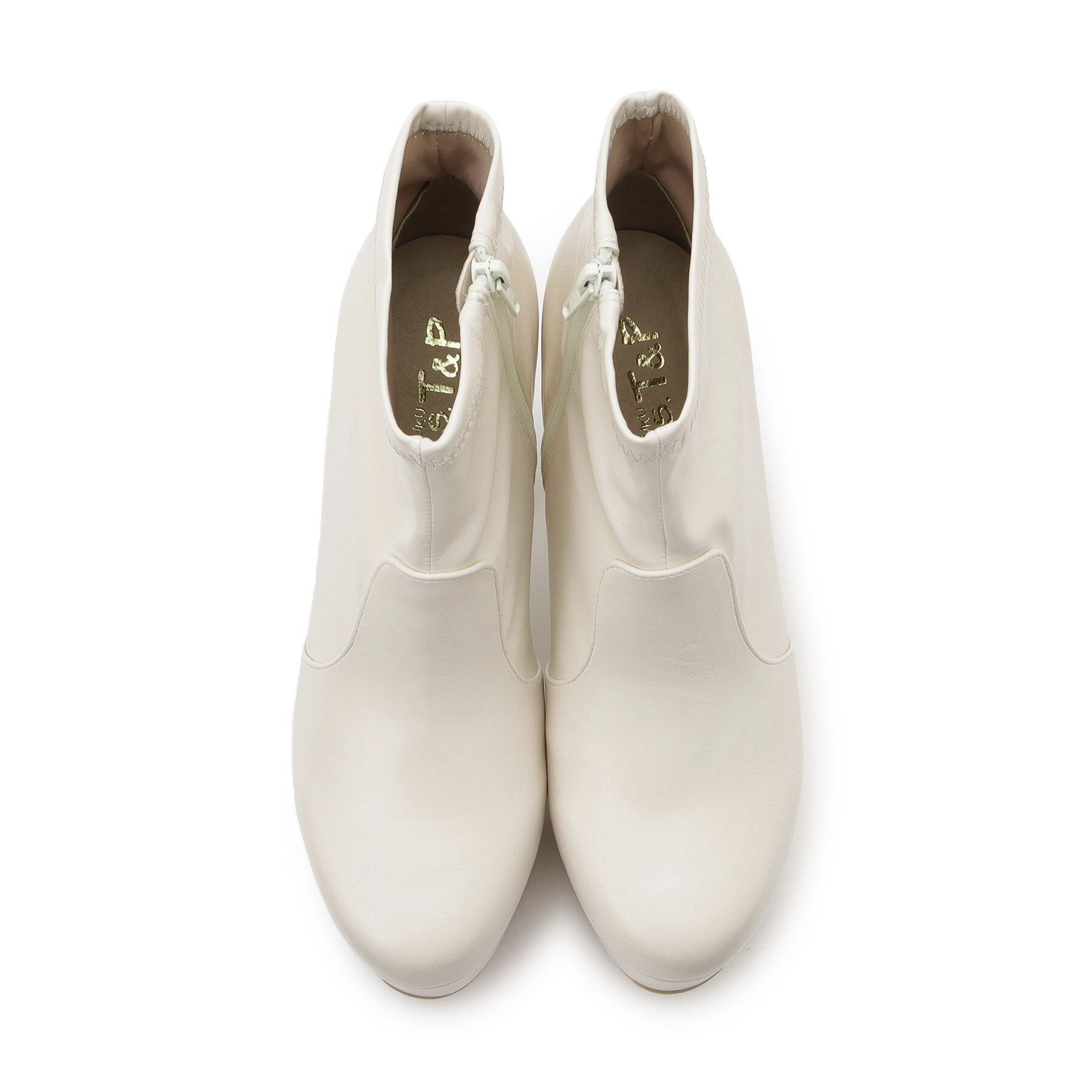 csT&P「厚底ストレッチブーツ」|ショートブーツ|