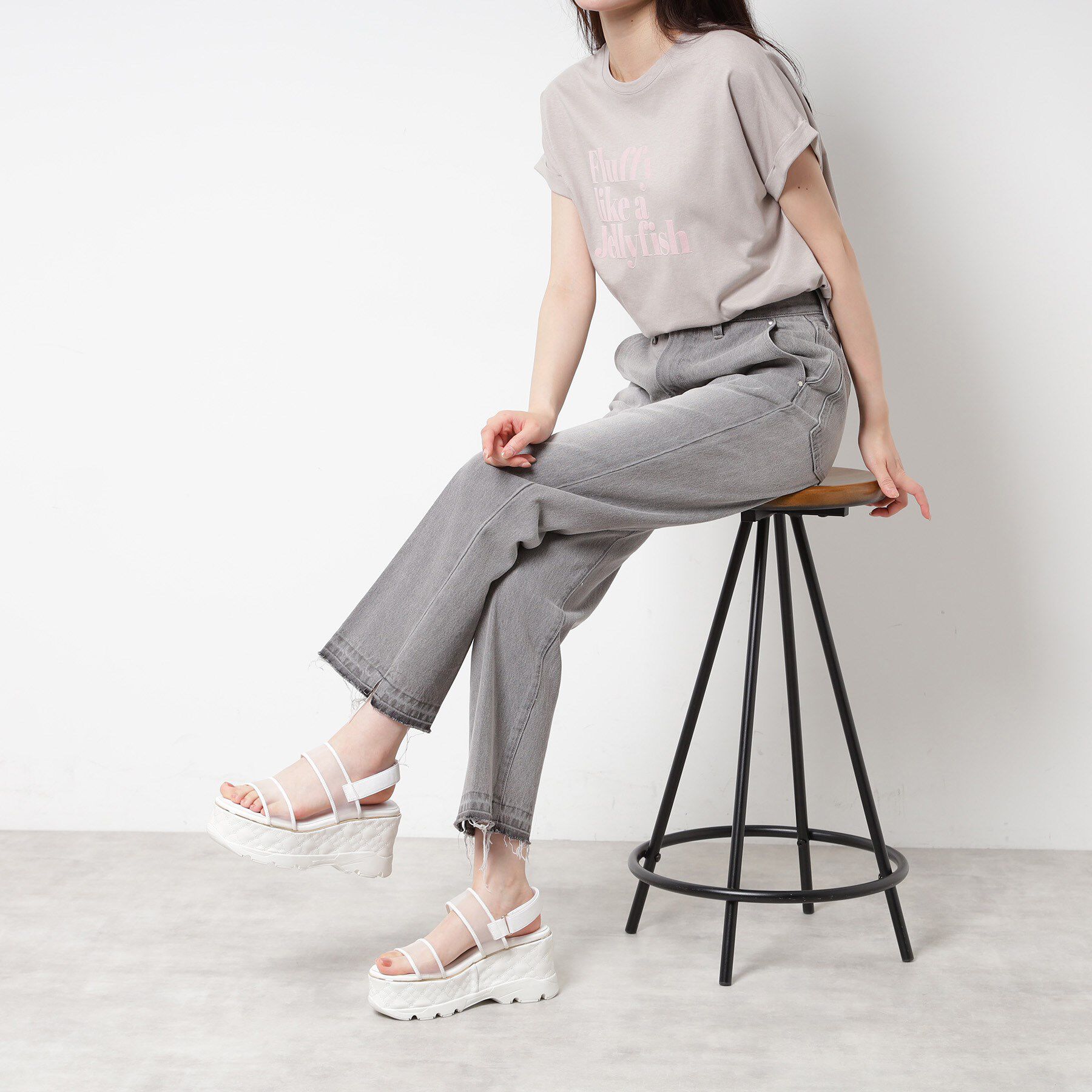 ESPERANZA「キルティング厚底スポサン」|サンダル|