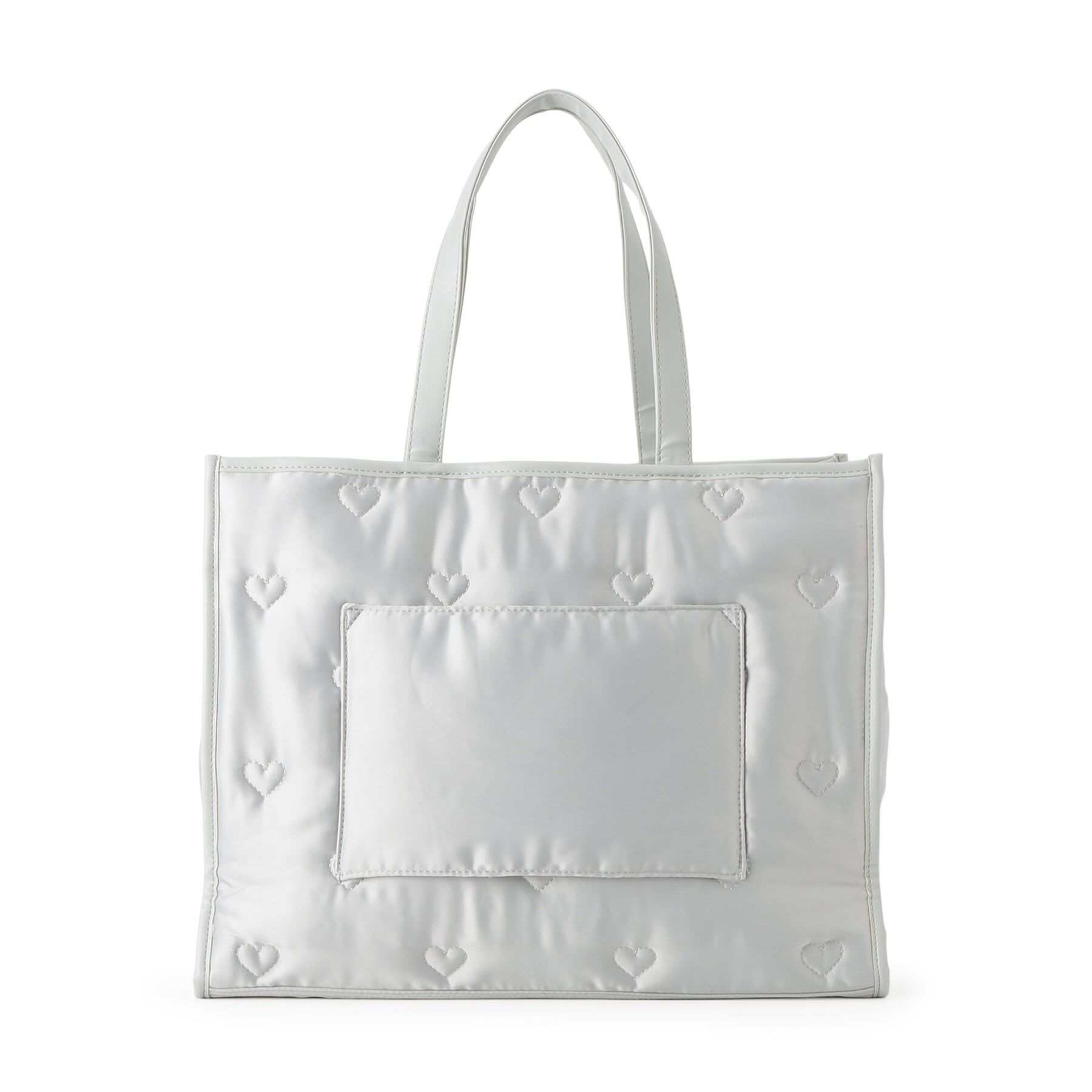 Ober Tashe「【キャリーオンベルト付き】ハートモチーフトートバッグ」|トートバッグ|