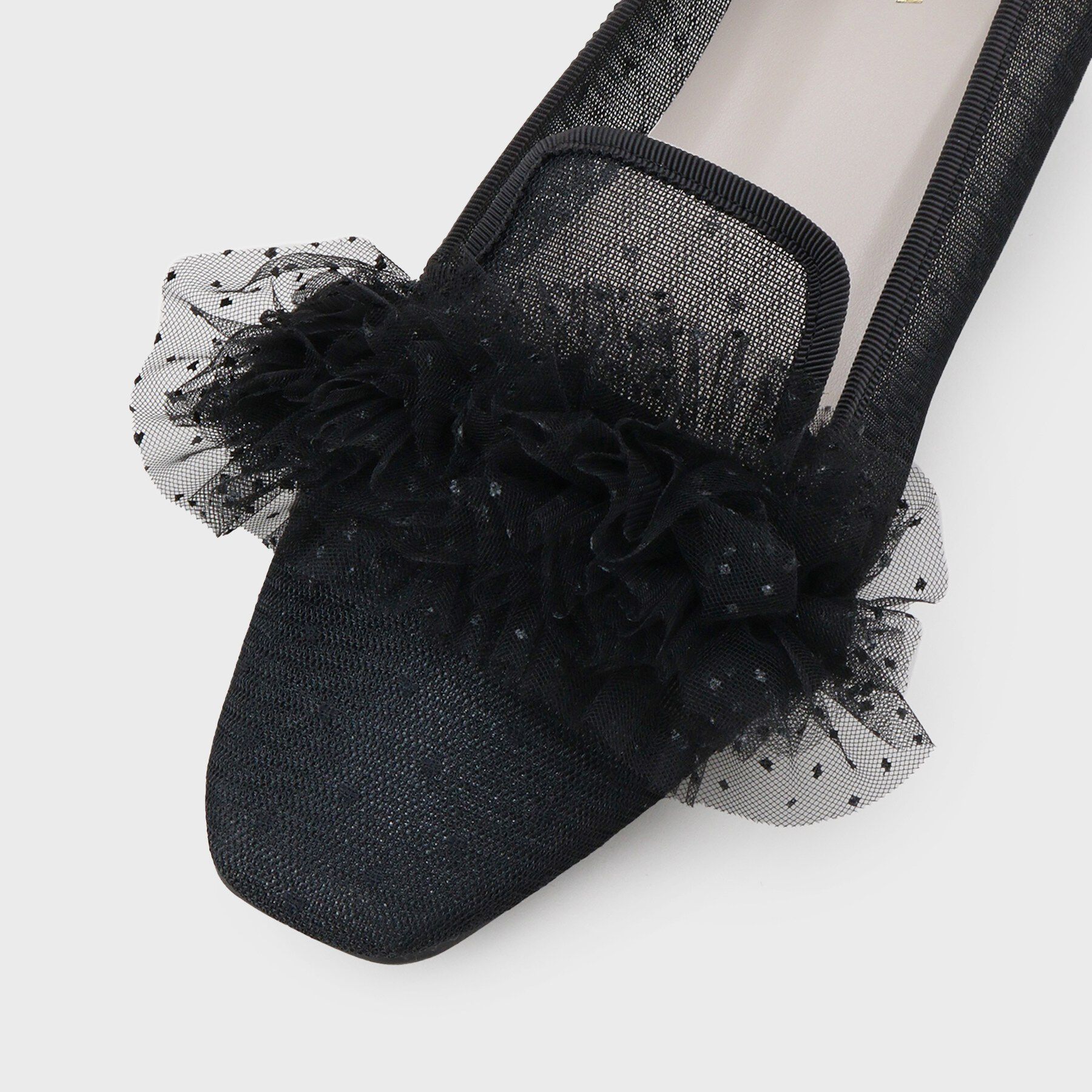 ESPERANZA「2WAYフリルフラットオペラシューズ」|その他|