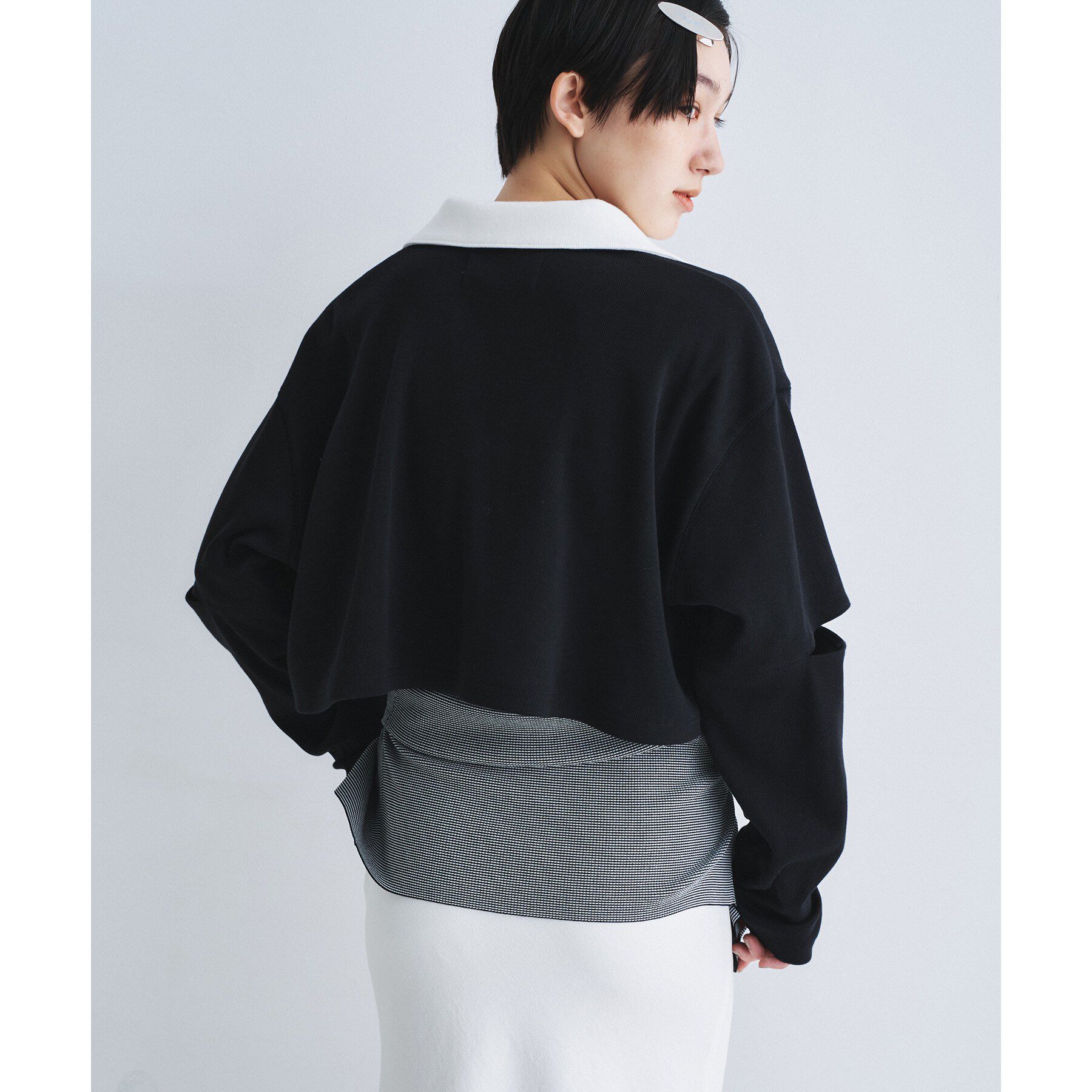 CODE A「cropped lager tee」|Tシャツ・カットソー|