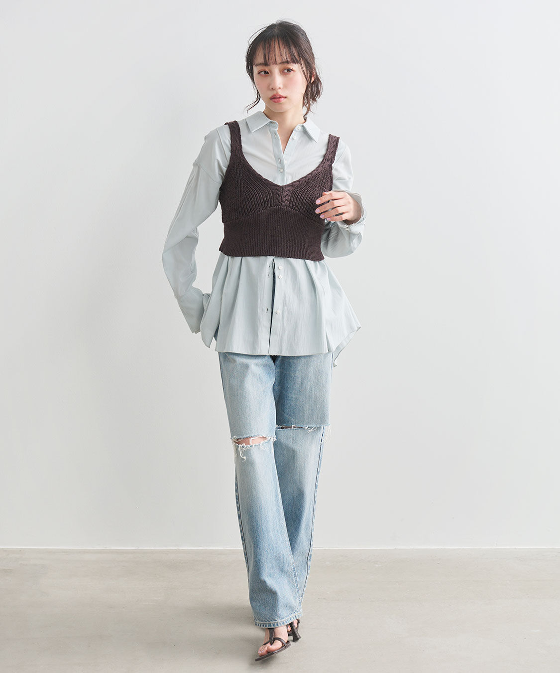 COCO DEAL「ニットキャミビスチェ」|その他|