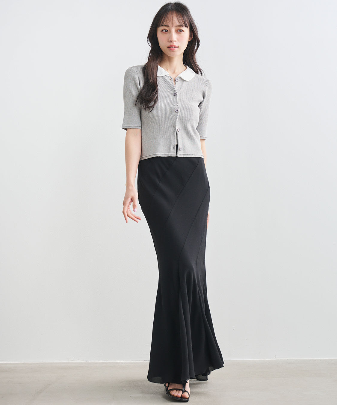 COCO DEAL「フラットカラーニット」|ニット・セーター|