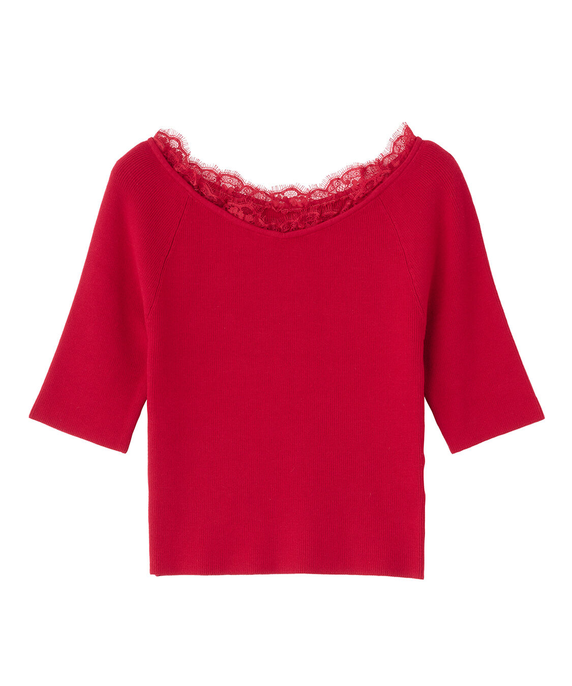 COCO DEAL「ネックレースニット」|ニット・セーター|