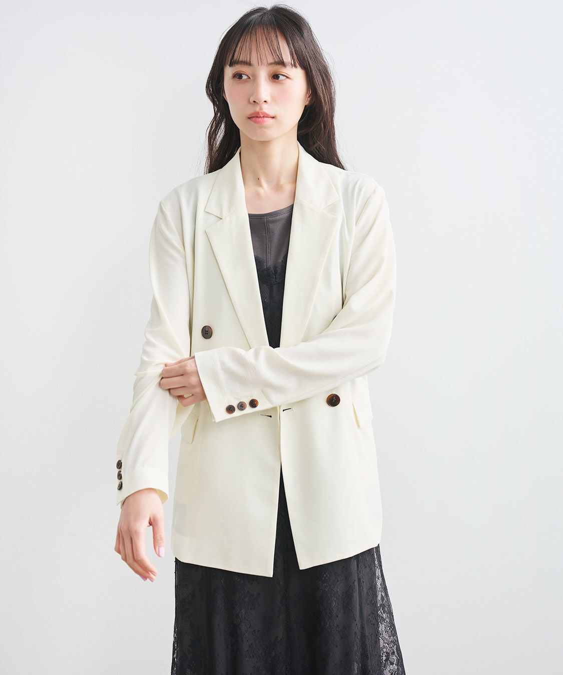 COCO DEAL「ゆるテロシャツジャケット」|テーラードジャケット|