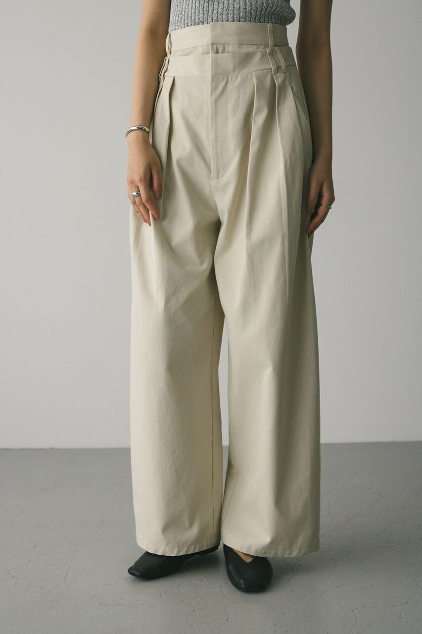 STYLEMIXER「ウエストレイヤーワイドチノパンツ」|その他|