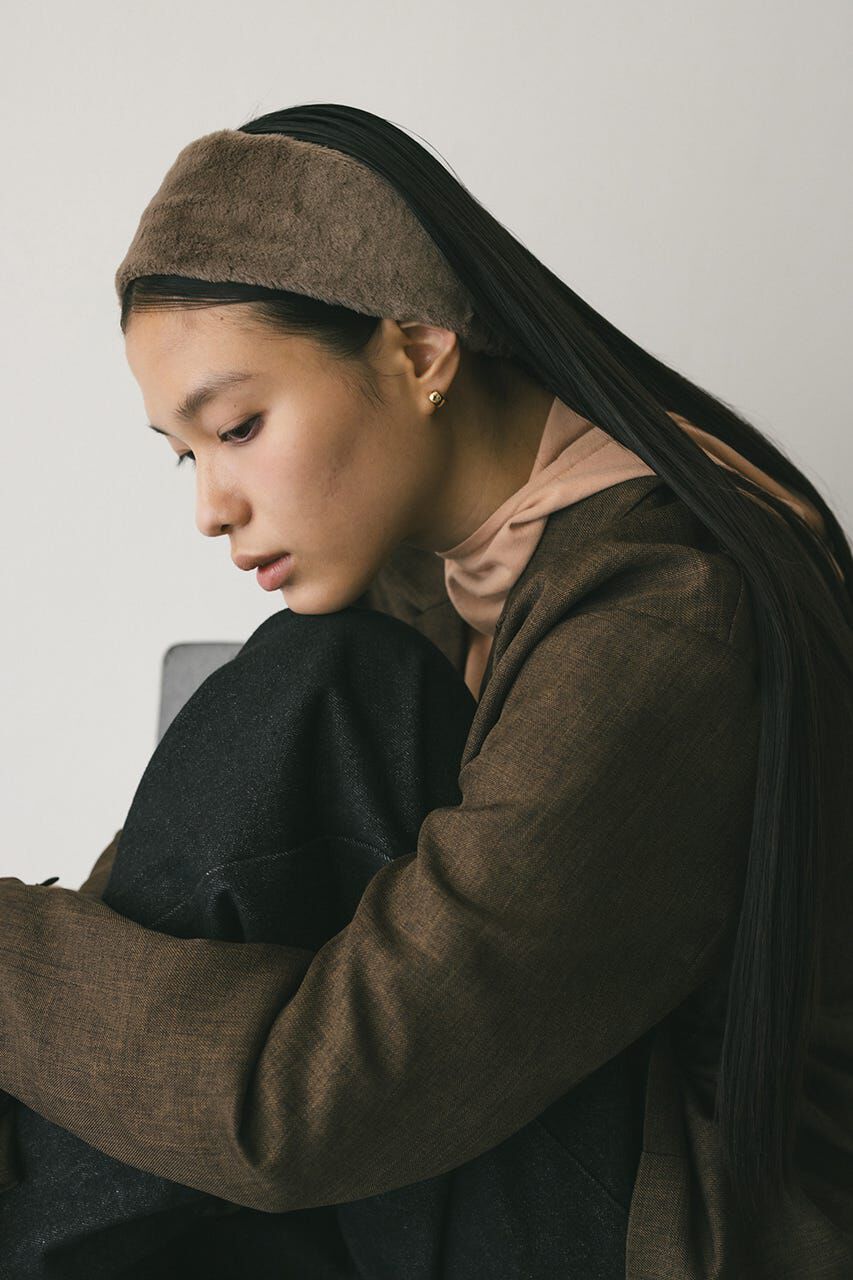 STYLEMIXER「エコファーヘアバンド」|その他|L/BRN1