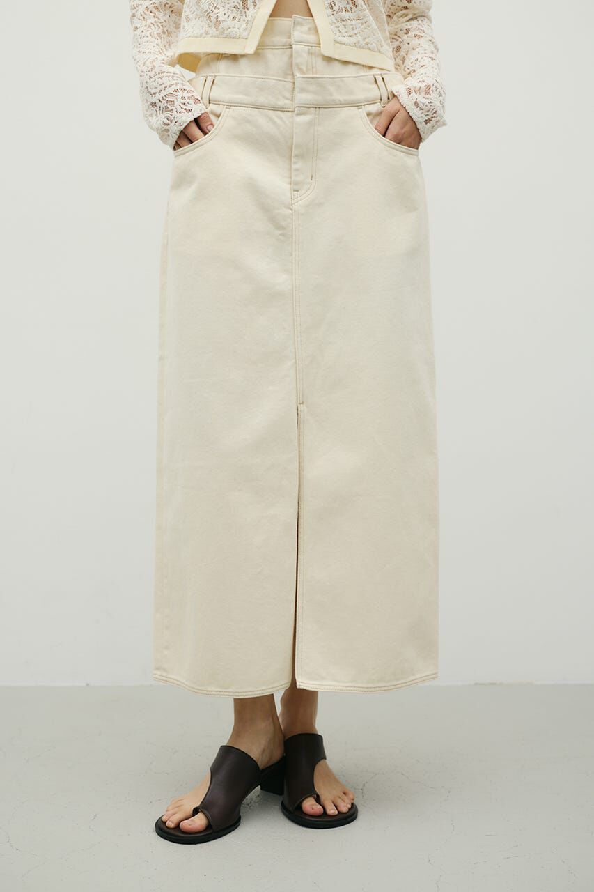 STYLEMIXER「ダブルウエストデニムスカート」|スカート|IVOY3