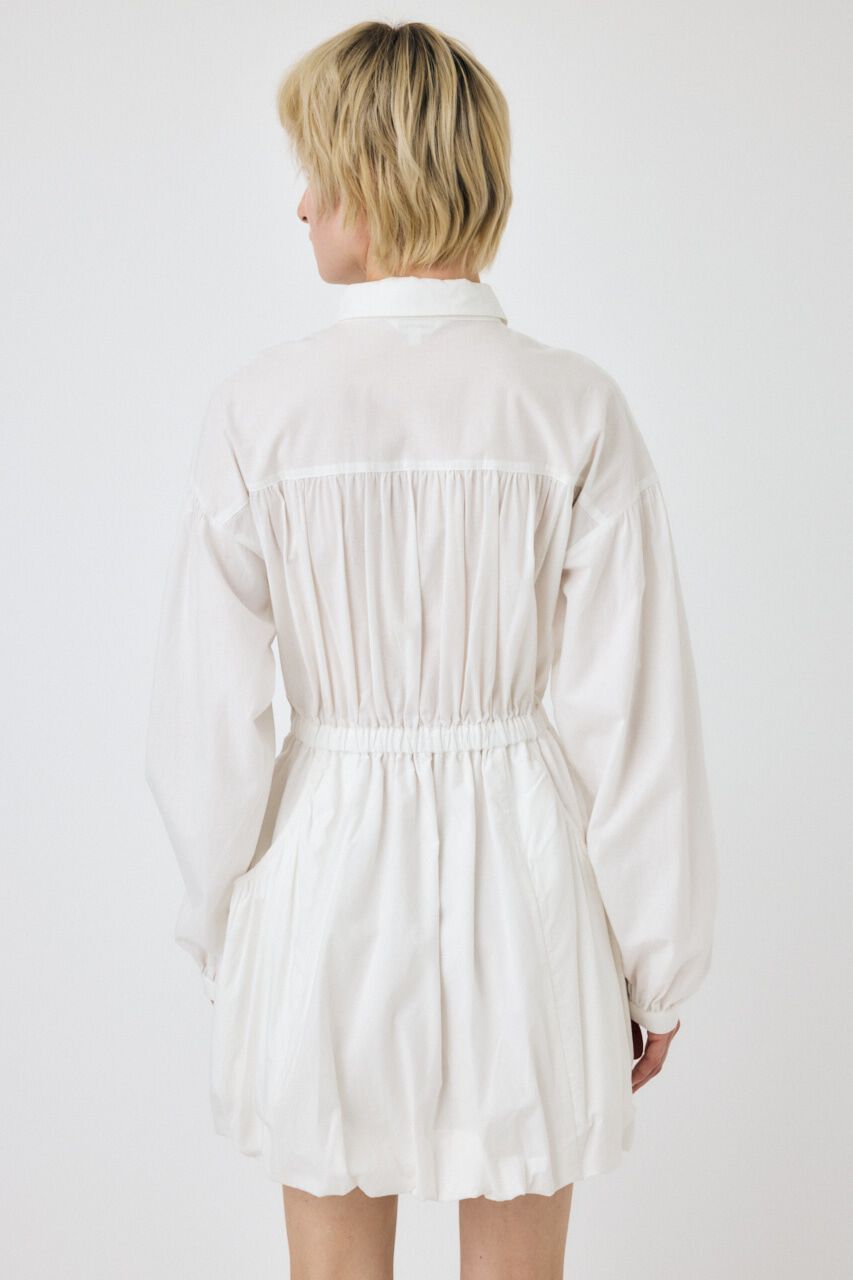 MOUSSY「BALLOON SHIRT ドレス」|ワンピース|