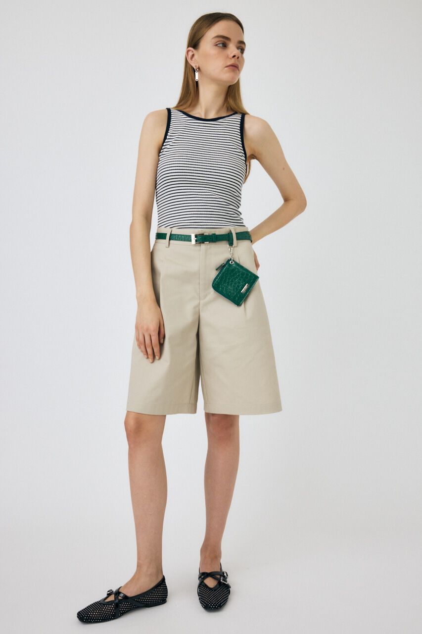 MOUSSY「CUP IN BORDER タンク」|タンクトップ|