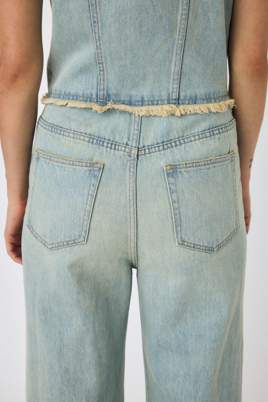 MOUSSY「SLEEVELESS REMAKE ジャンプスーツ」|その他|