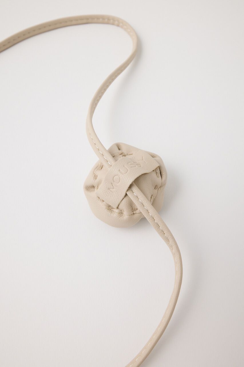 MOUSSY「ROSE CORSAGE リボン」|ネックレス|