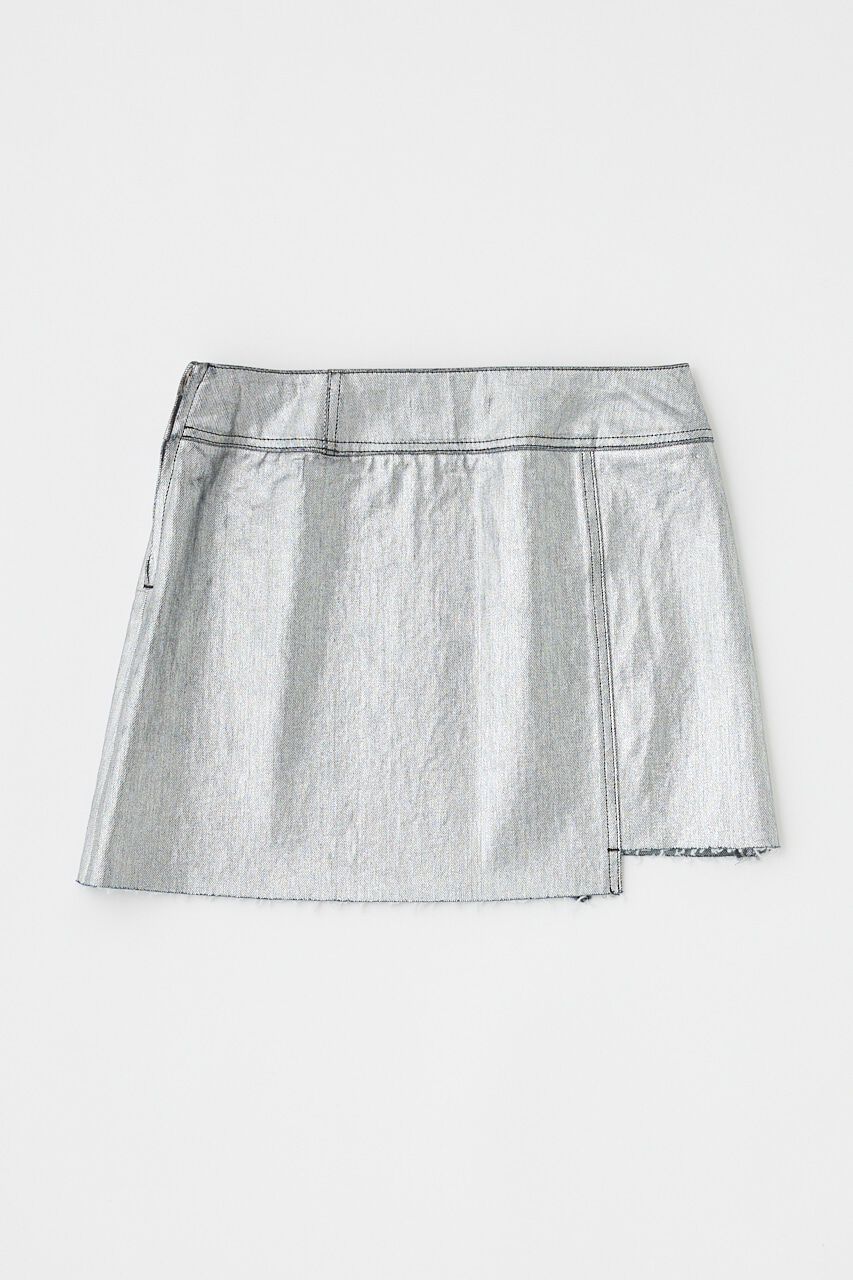 MOUSSY「FOIL PRINT ミニスカート」|スカート|