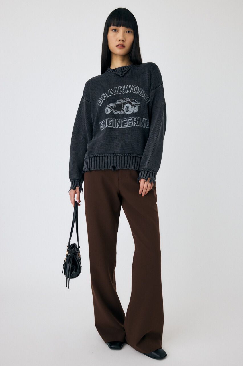 MOUSSY「VINTAGE LIKE PRINTED セーター」|ニット・セーター|